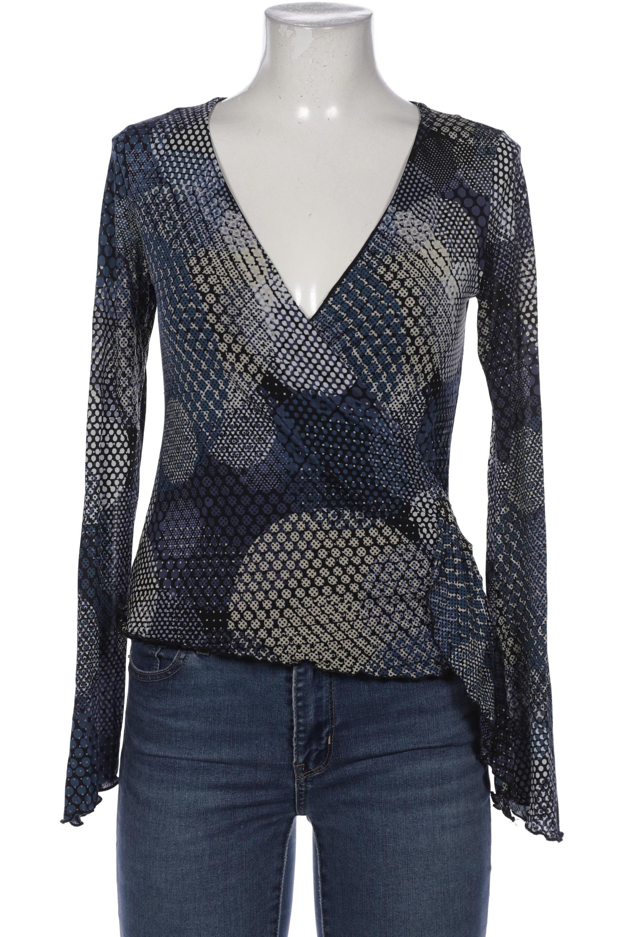 

Comma Damen Bluse, blau, Gr. 38