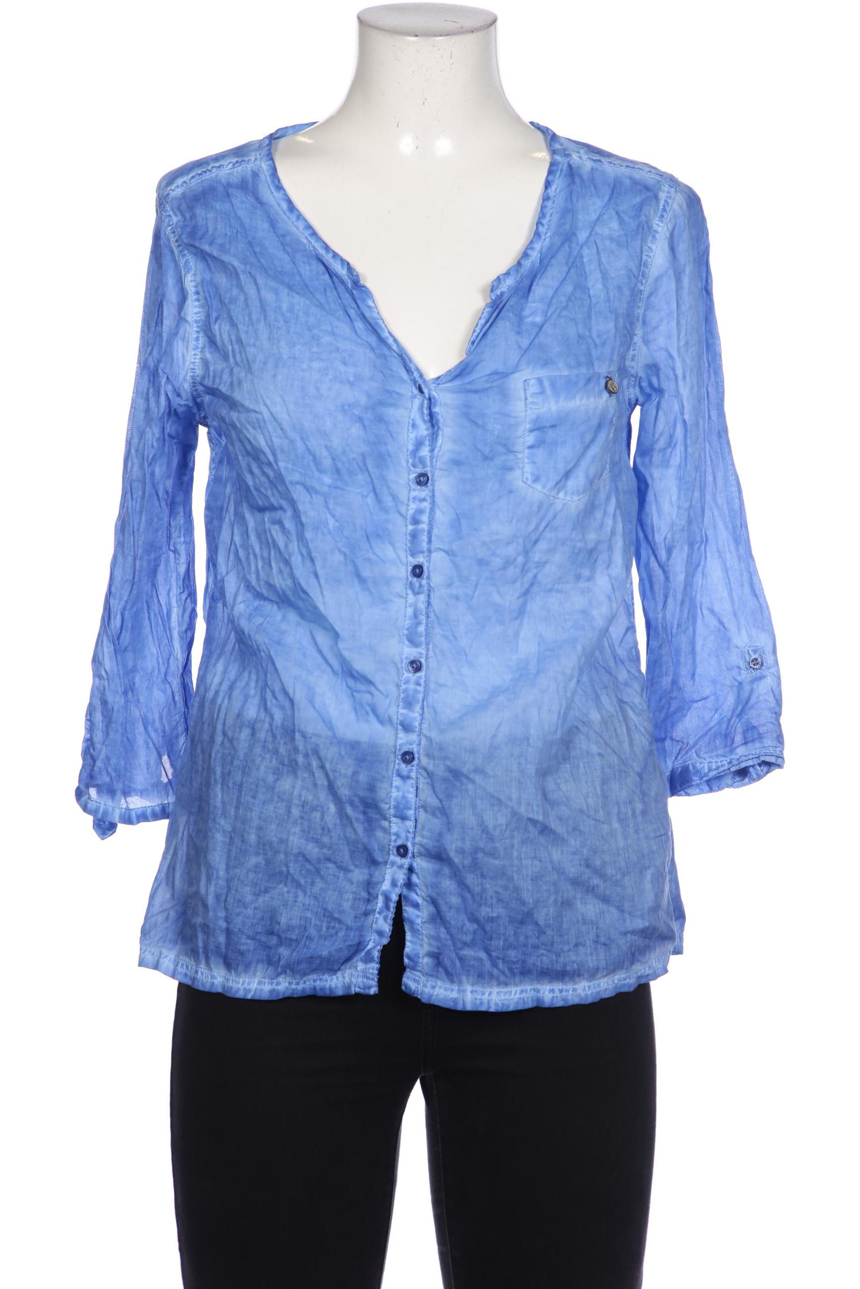 

Comma Damen Bluse, blau, Gr. 38