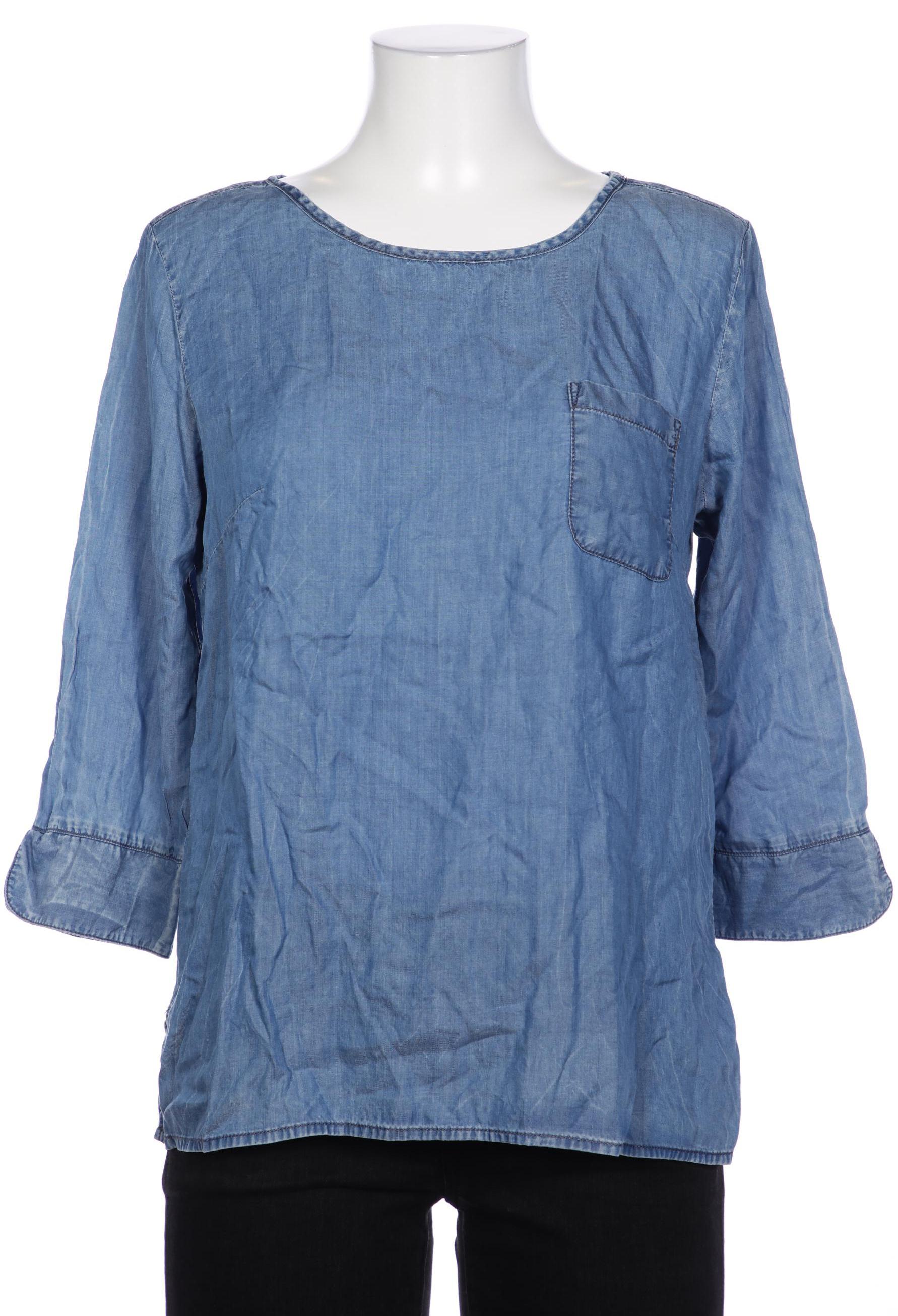 

Comma Damen Bluse, blau