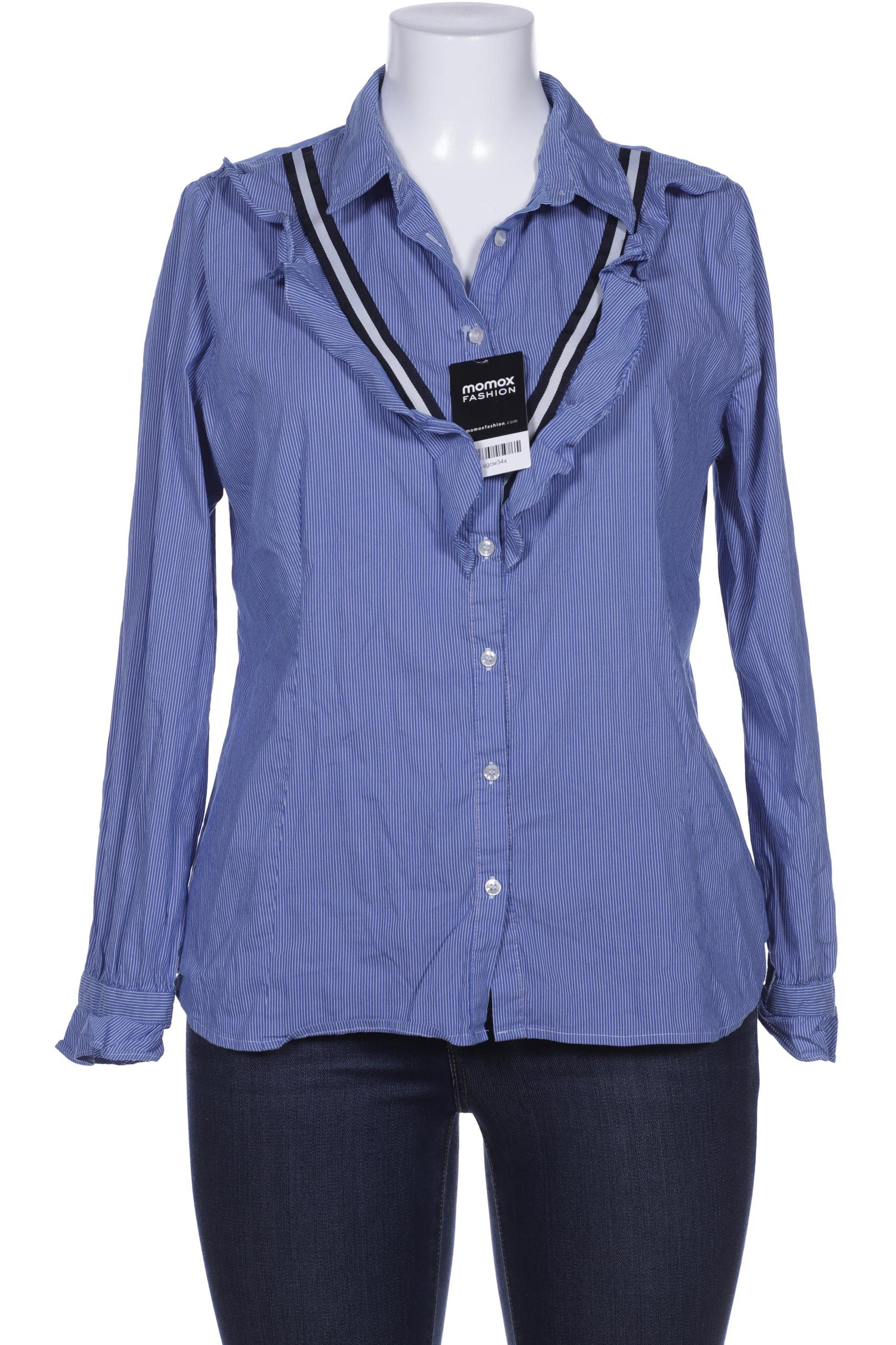 

Comma Damen Bluse, blau