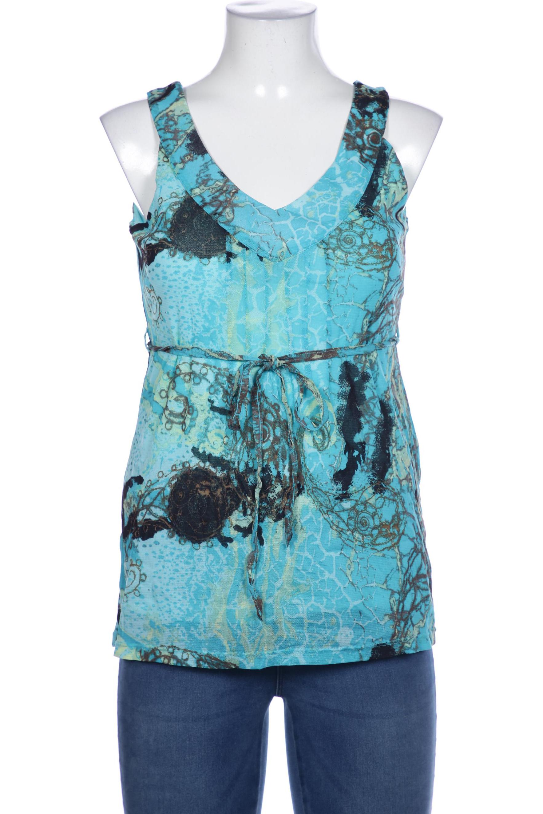 

Comma Damen Bluse, blau, Gr. 38
