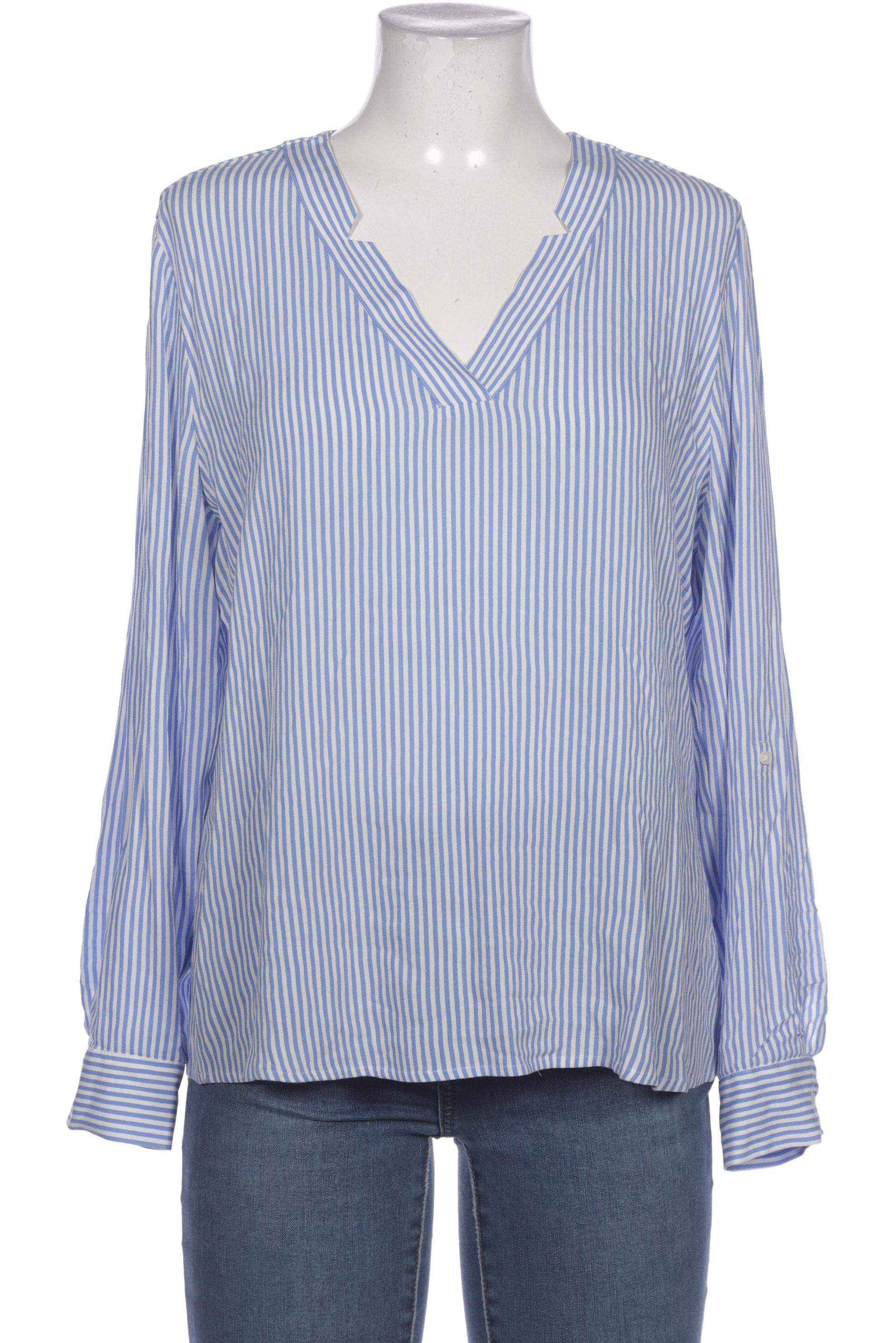 

Comma Damen Bluse, blau, Gr. 40