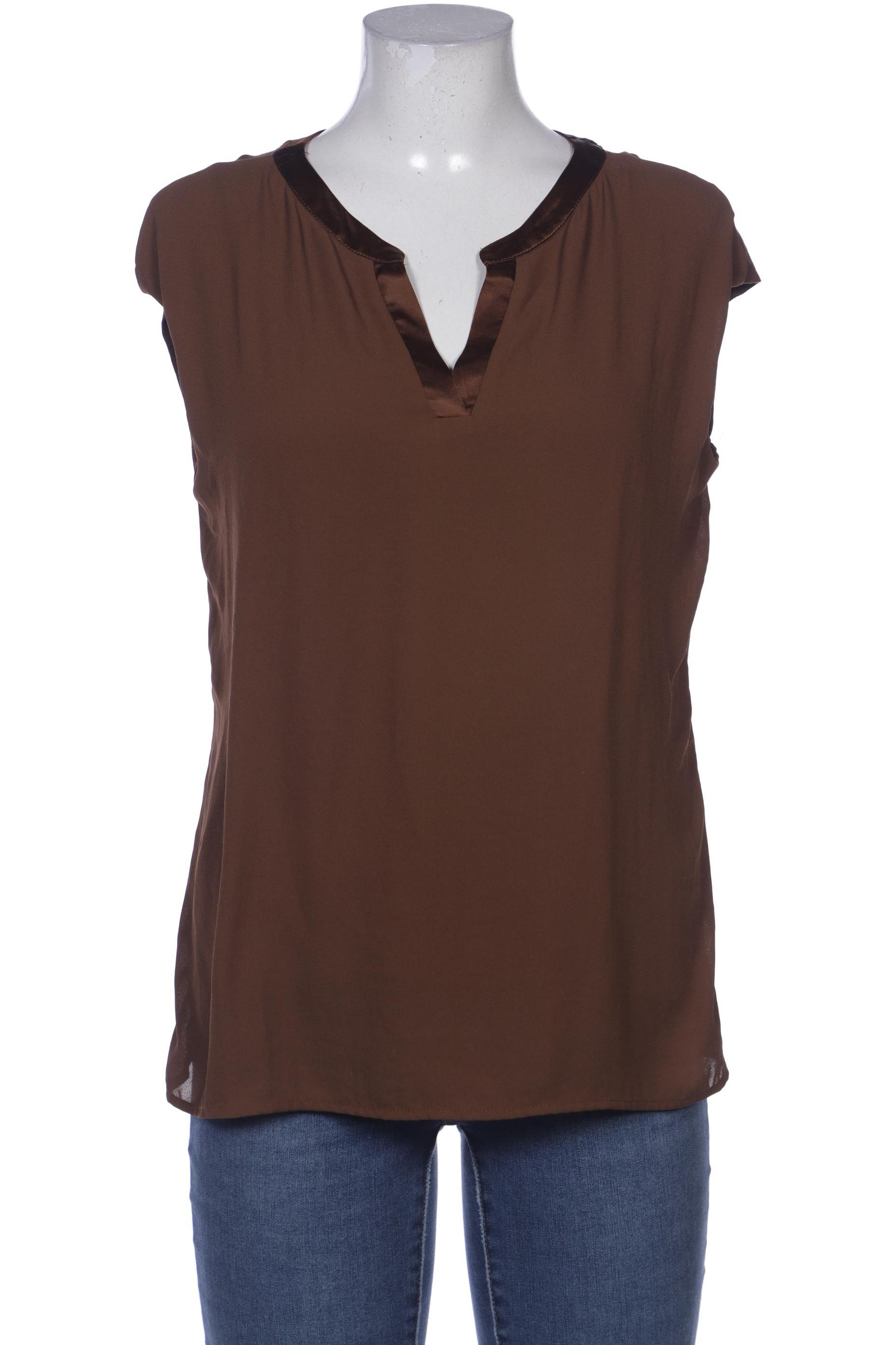 

Comma Damen Bluse, braun, Gr. 40