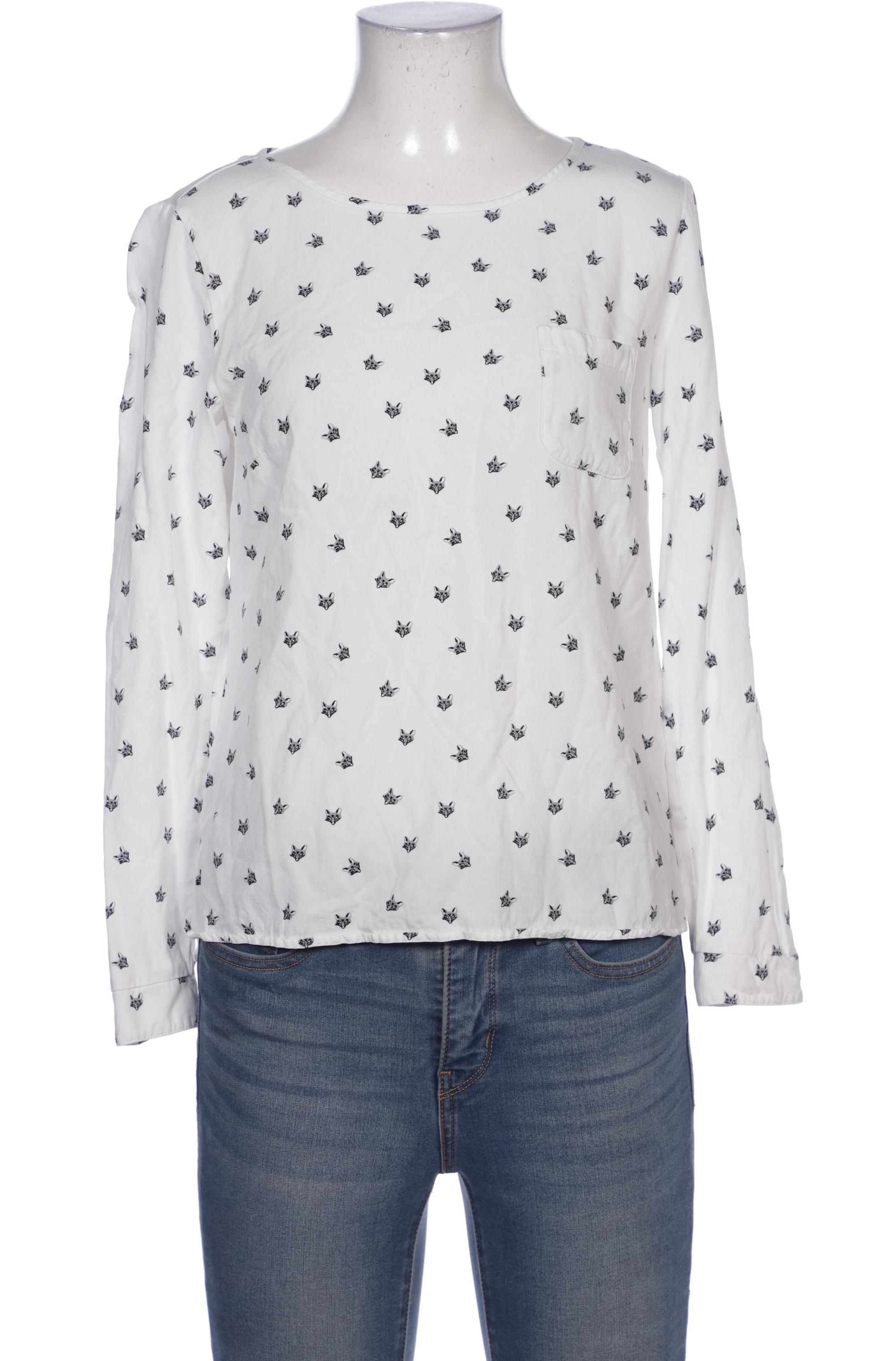 

Comma Damen Bluse, weiß, Gr. 34