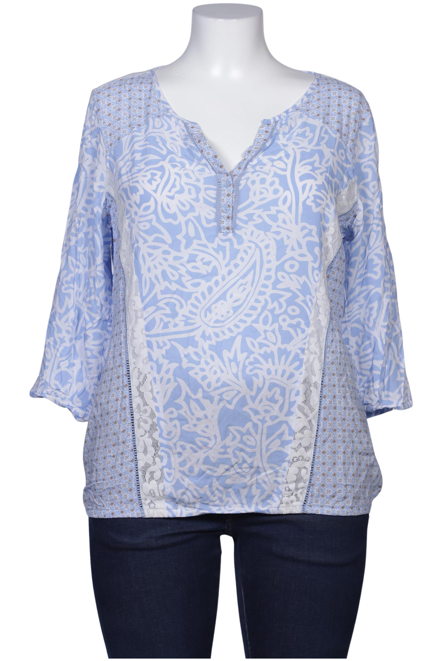 

Comma Damen Bluse, hellblau, Gr. 42
