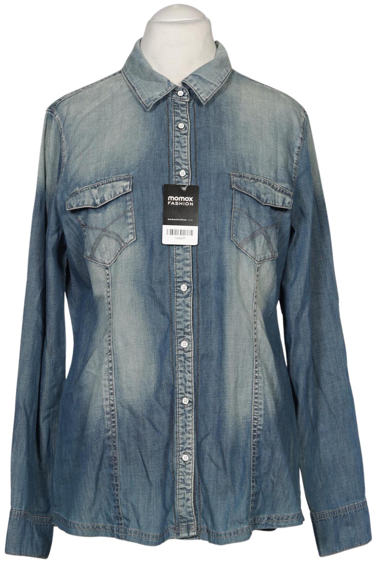 

Comma Damen Bluse, blau, Gr. 42