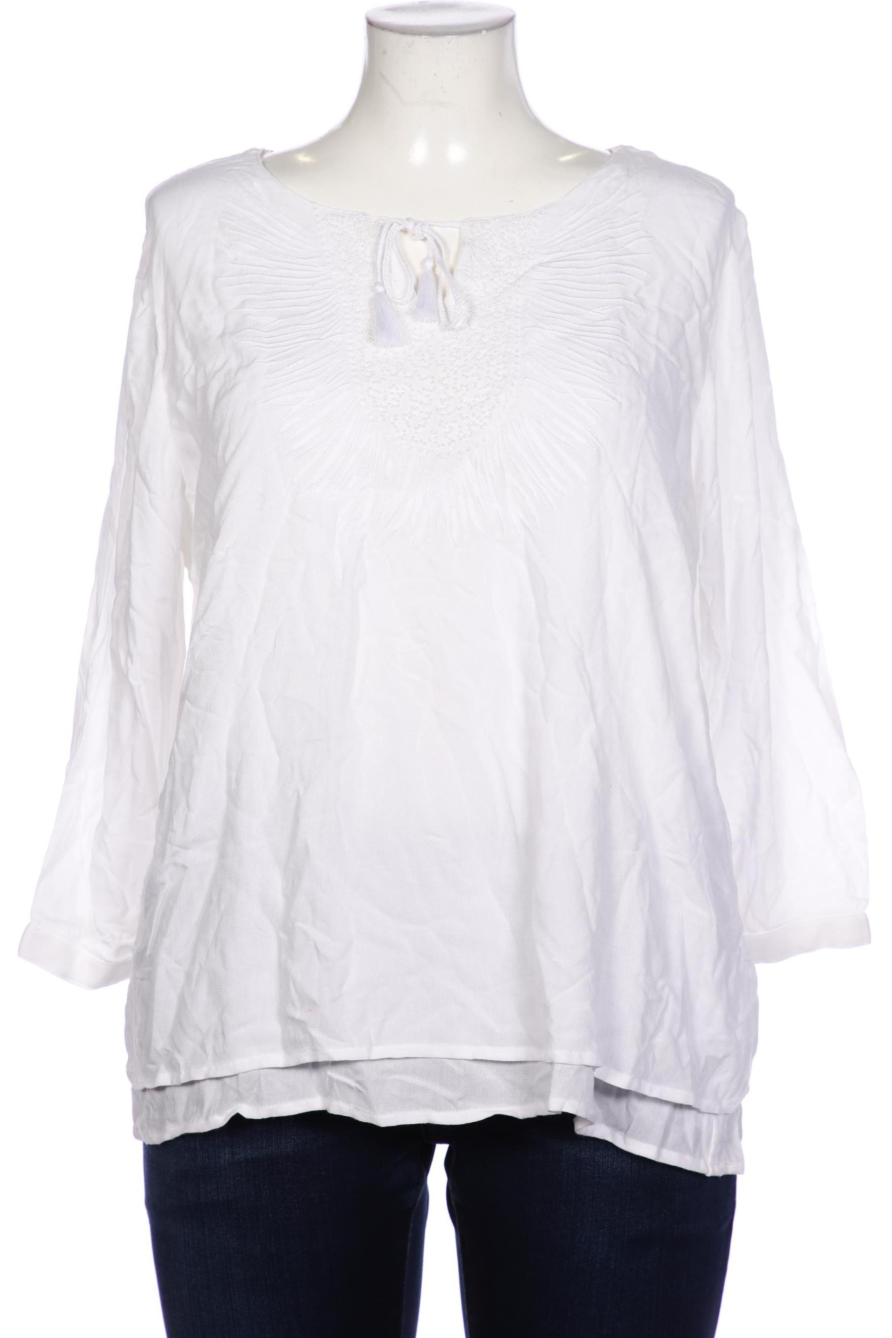 

Comma Damen Bluse, weiß, Gr. 44
