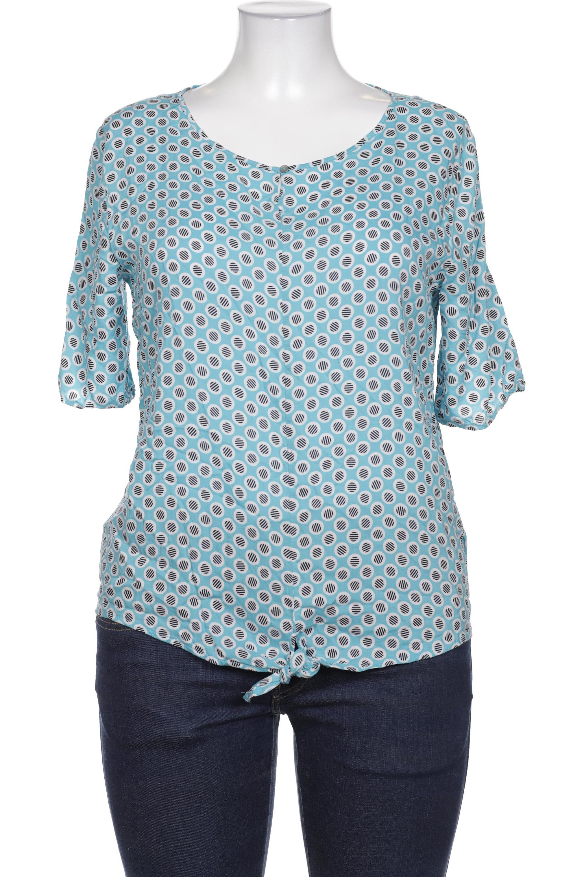 

Comma Damen Bluse, hellblau, Gr. 42