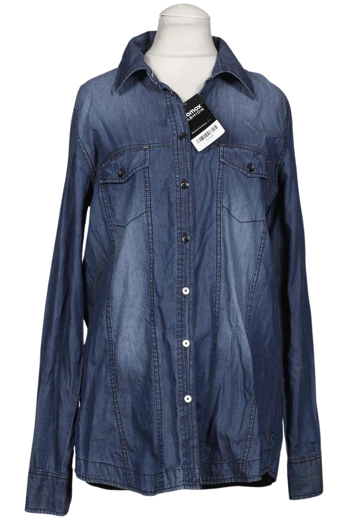 

Comma Damen Bluse, blau, Gr. 36