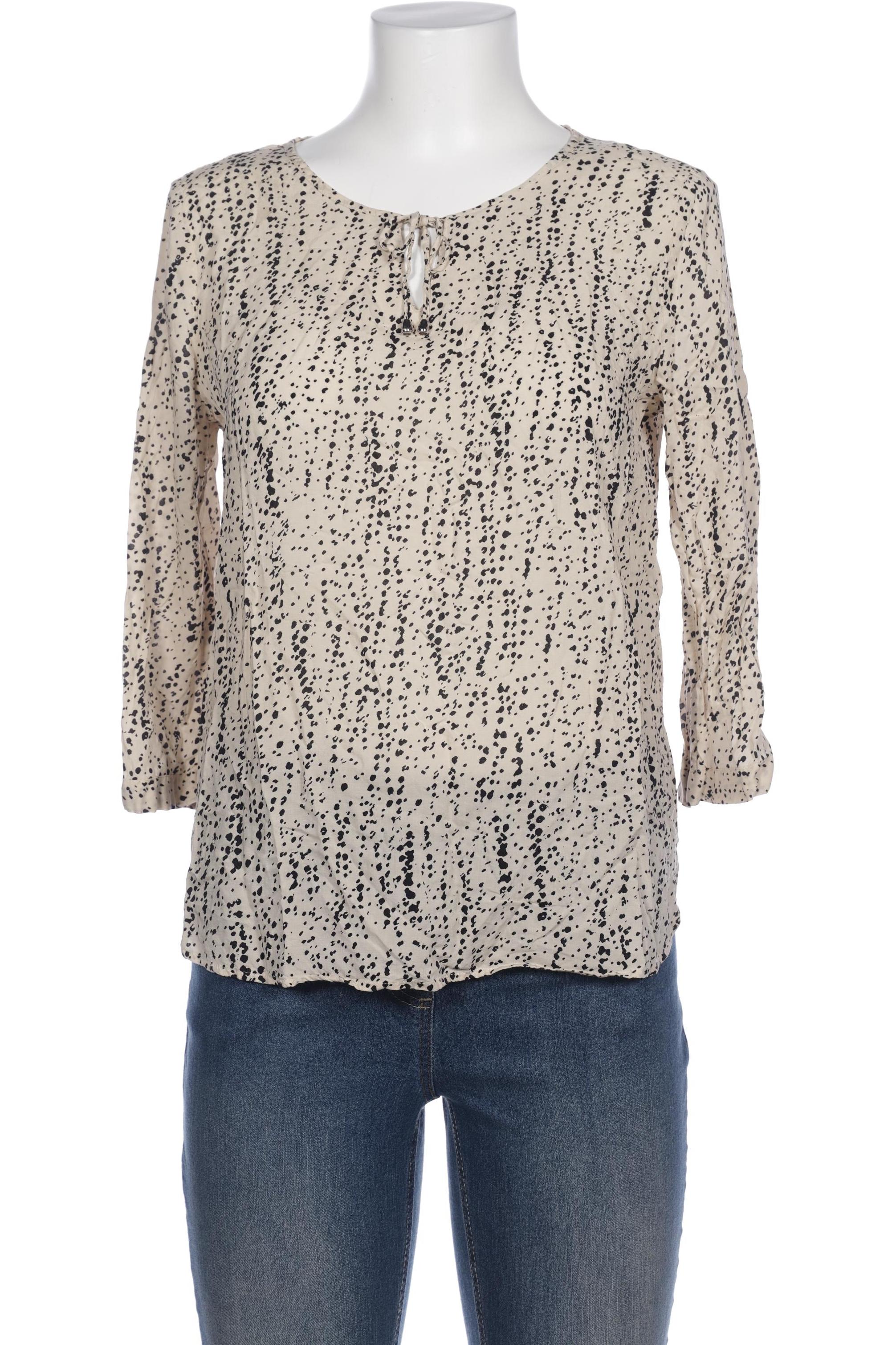 

Comma Damen Bluse, beige, Gr. 38