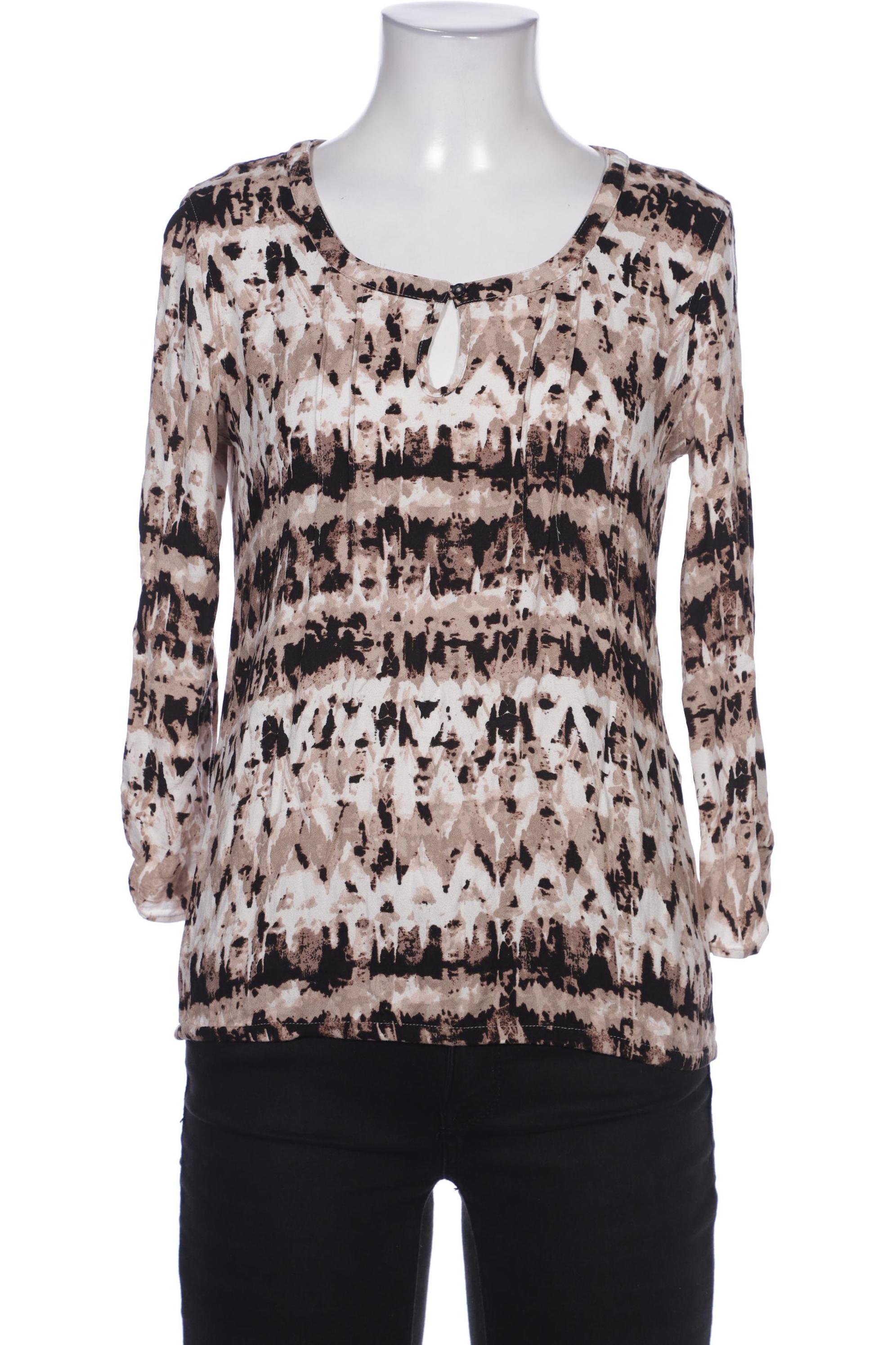 

Comma Damen Bluse, beige, Gr. 34