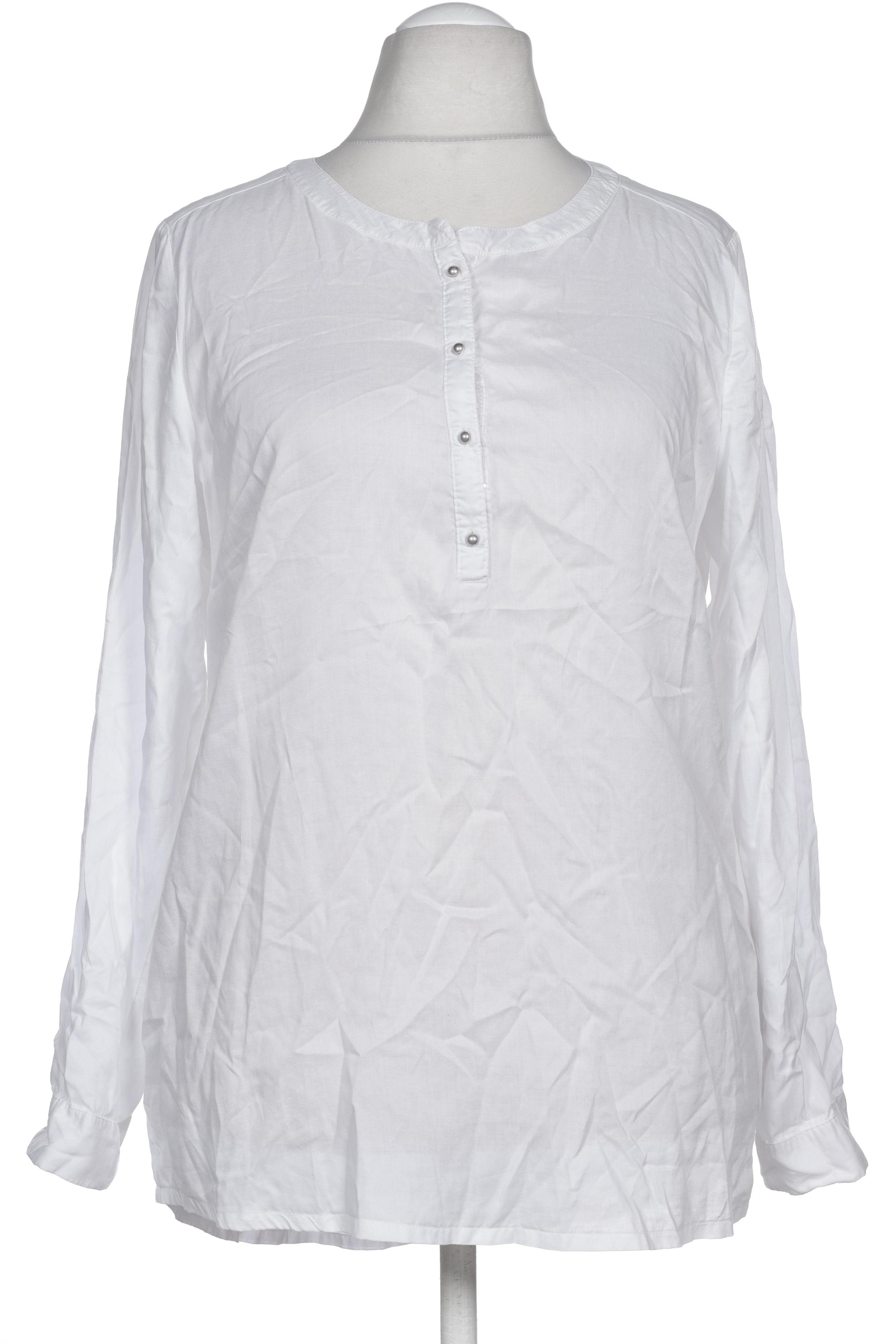 

Comma Damen Bluse, weiß, Gr. 46