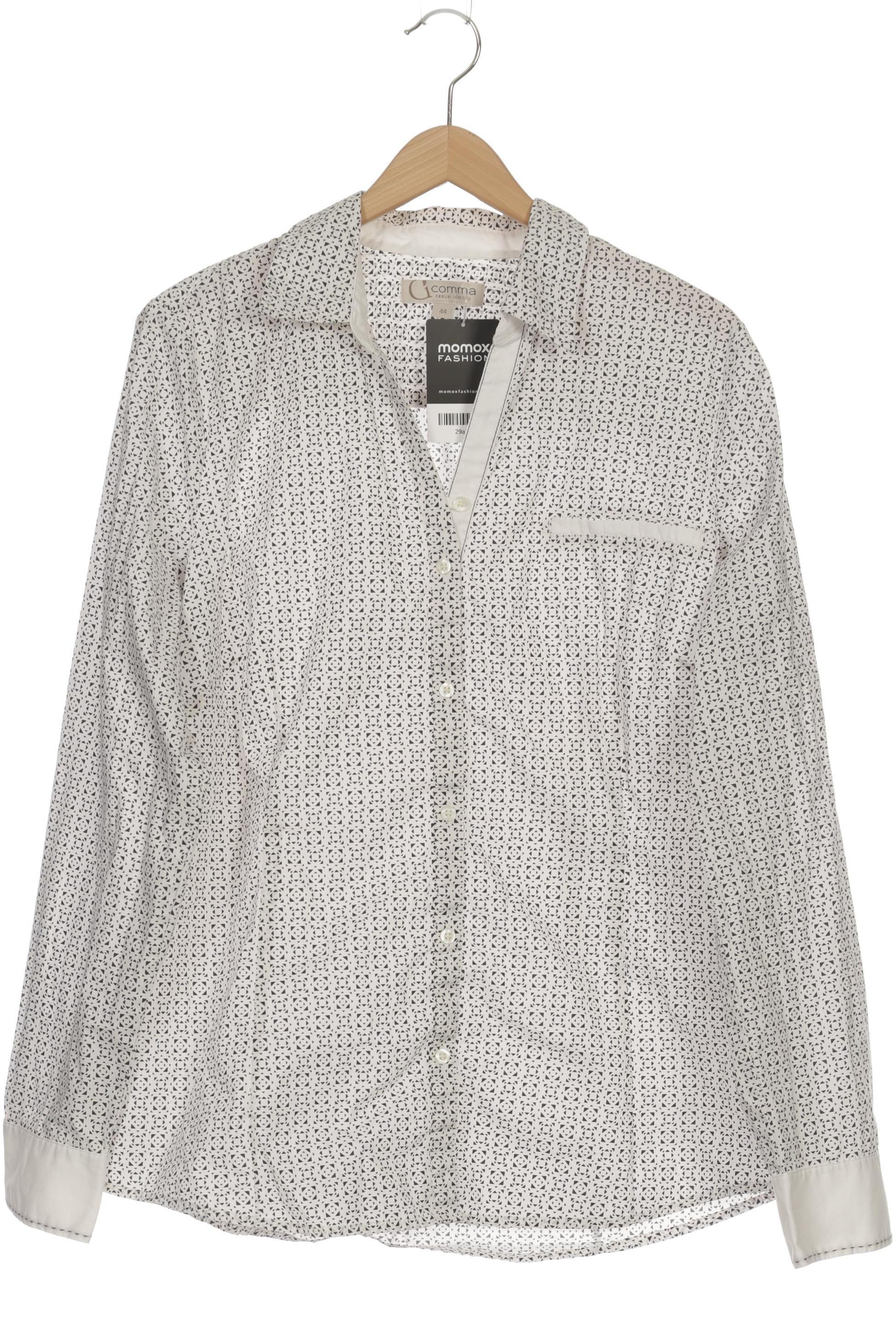 

Comma Damen Bluse, weiß, Gr. 44