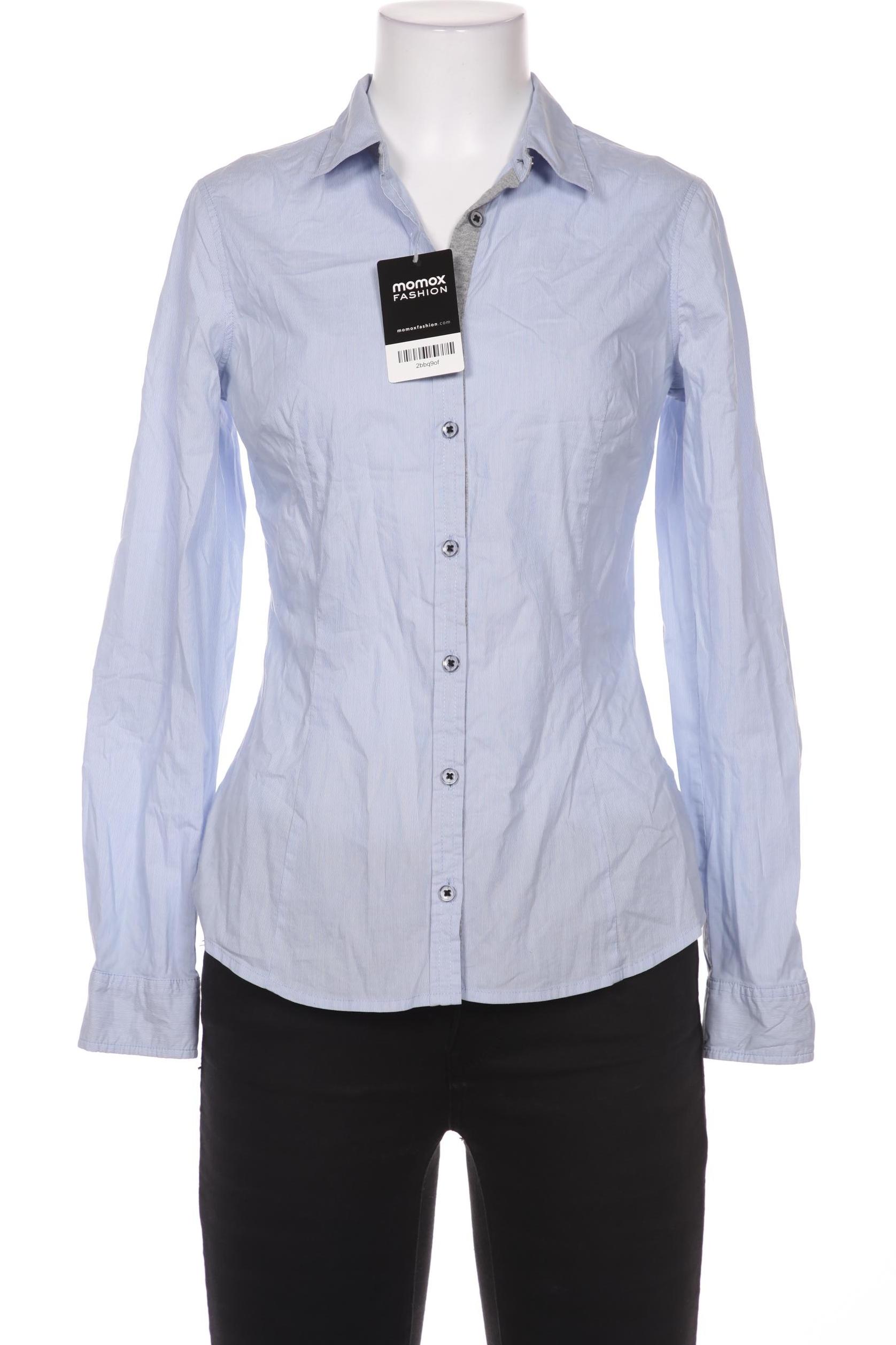 

Comma Damen Bluse, hellblau, Gr. 34
