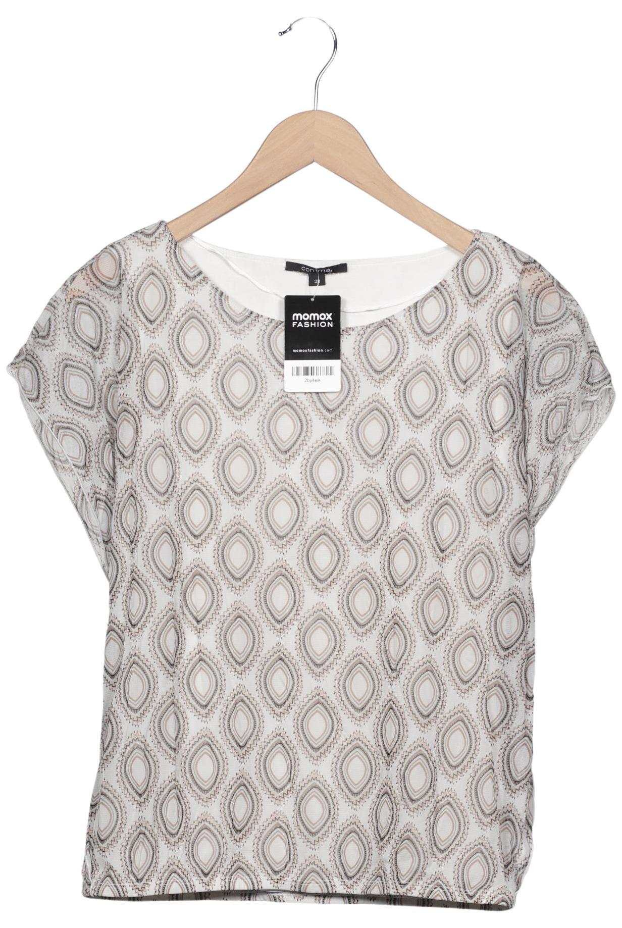 

Comma Damen Bluse, grau, Gr. 38