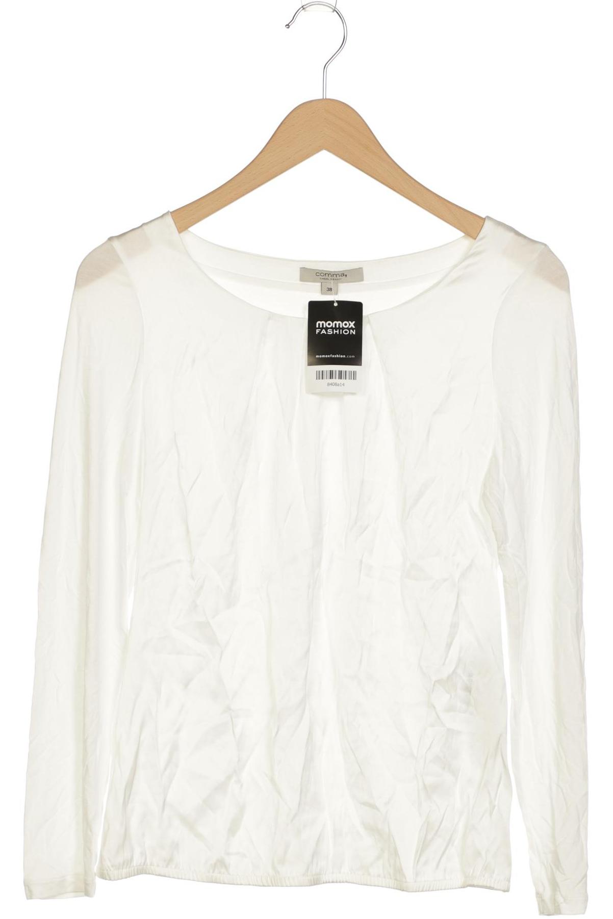 

Comma Damen Bluse, weiß, Gr. 38
