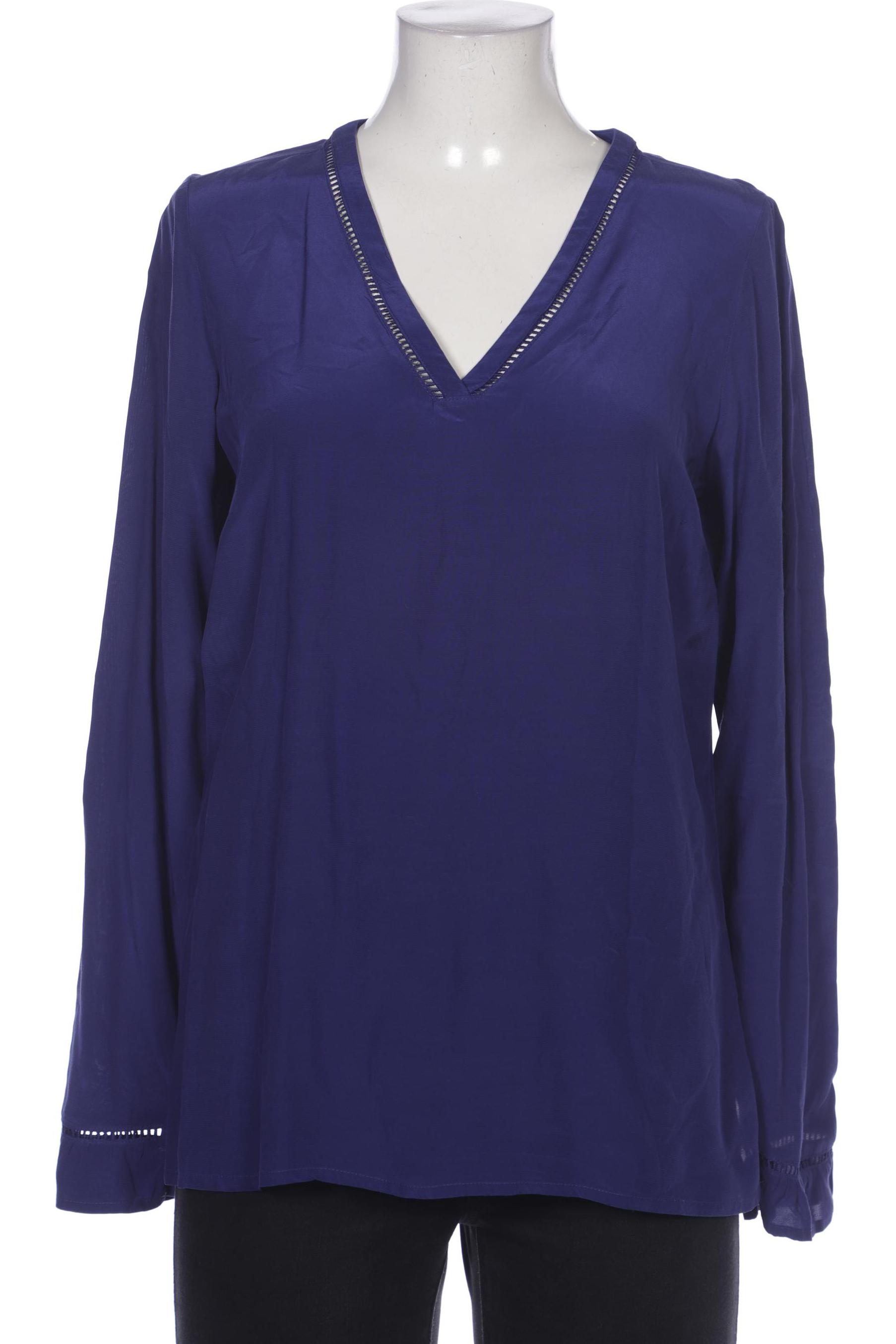 

Comma Damen Bluse, blau, Gr. 40