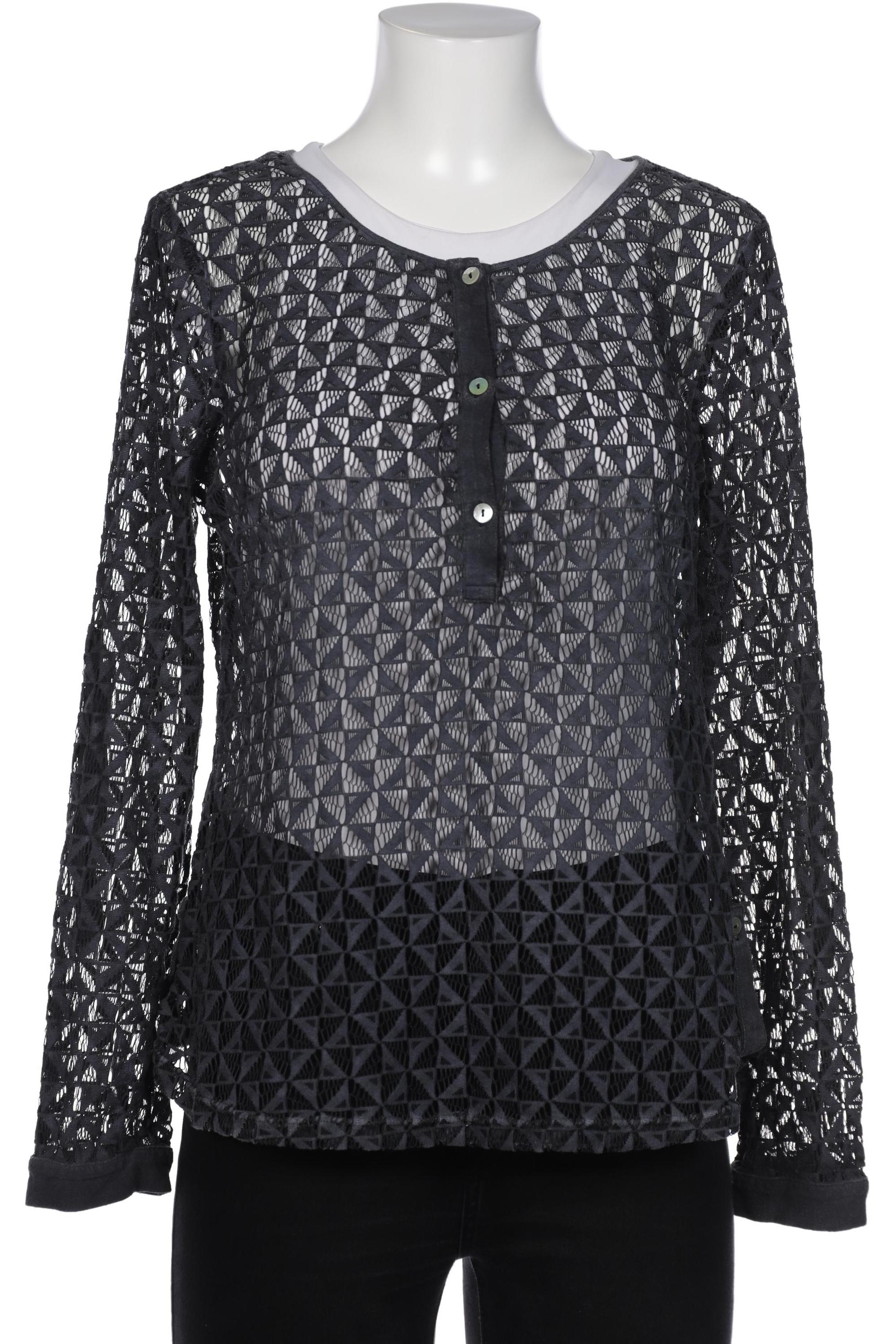 

Comma Damen Bluse, grau, Gr. 40