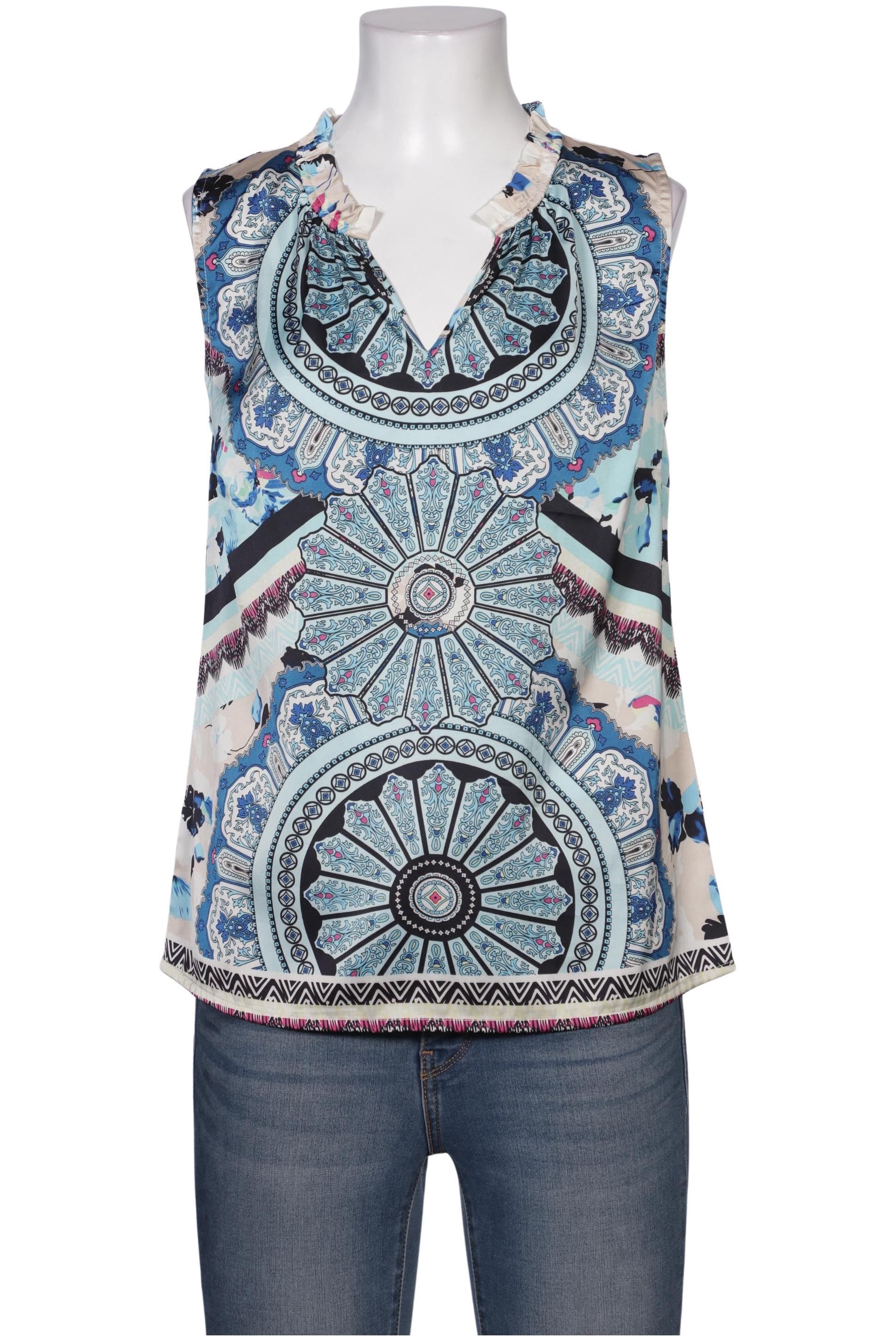 

Comma Damen Bluse, blau, Gr. 38