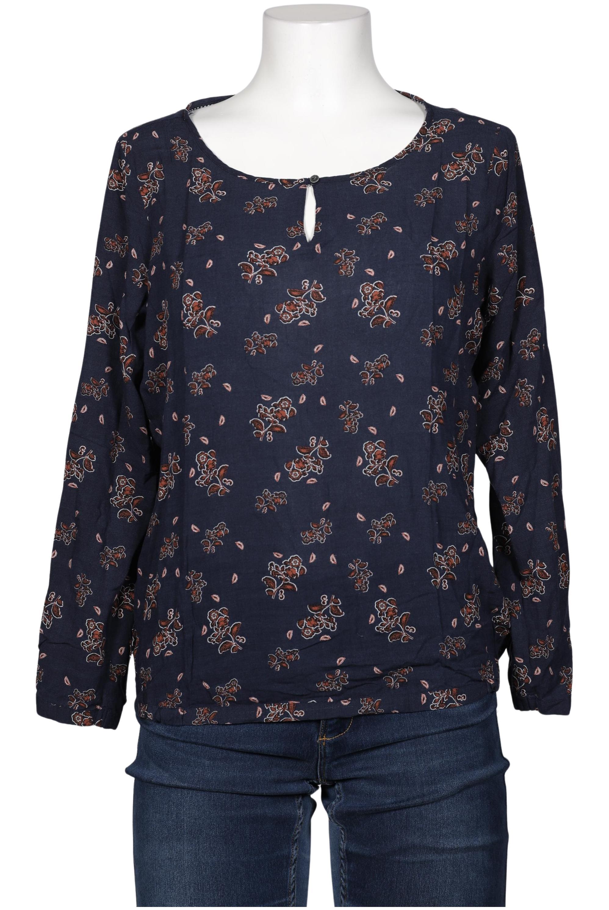 

Comma Damen Bluse, marineblau, Gr. 38