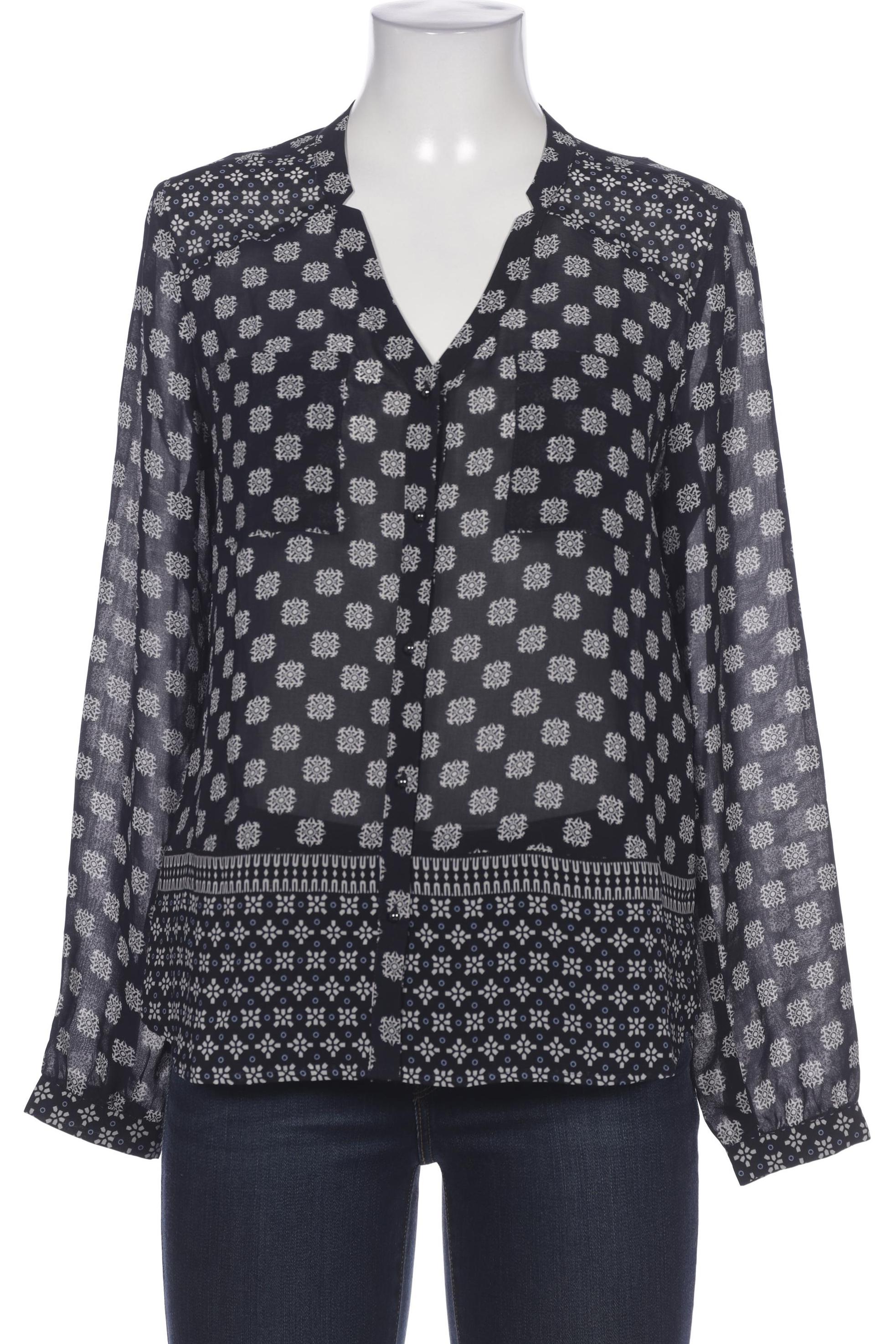 

Comma Damen Bluse, marineblau, Gr. 36