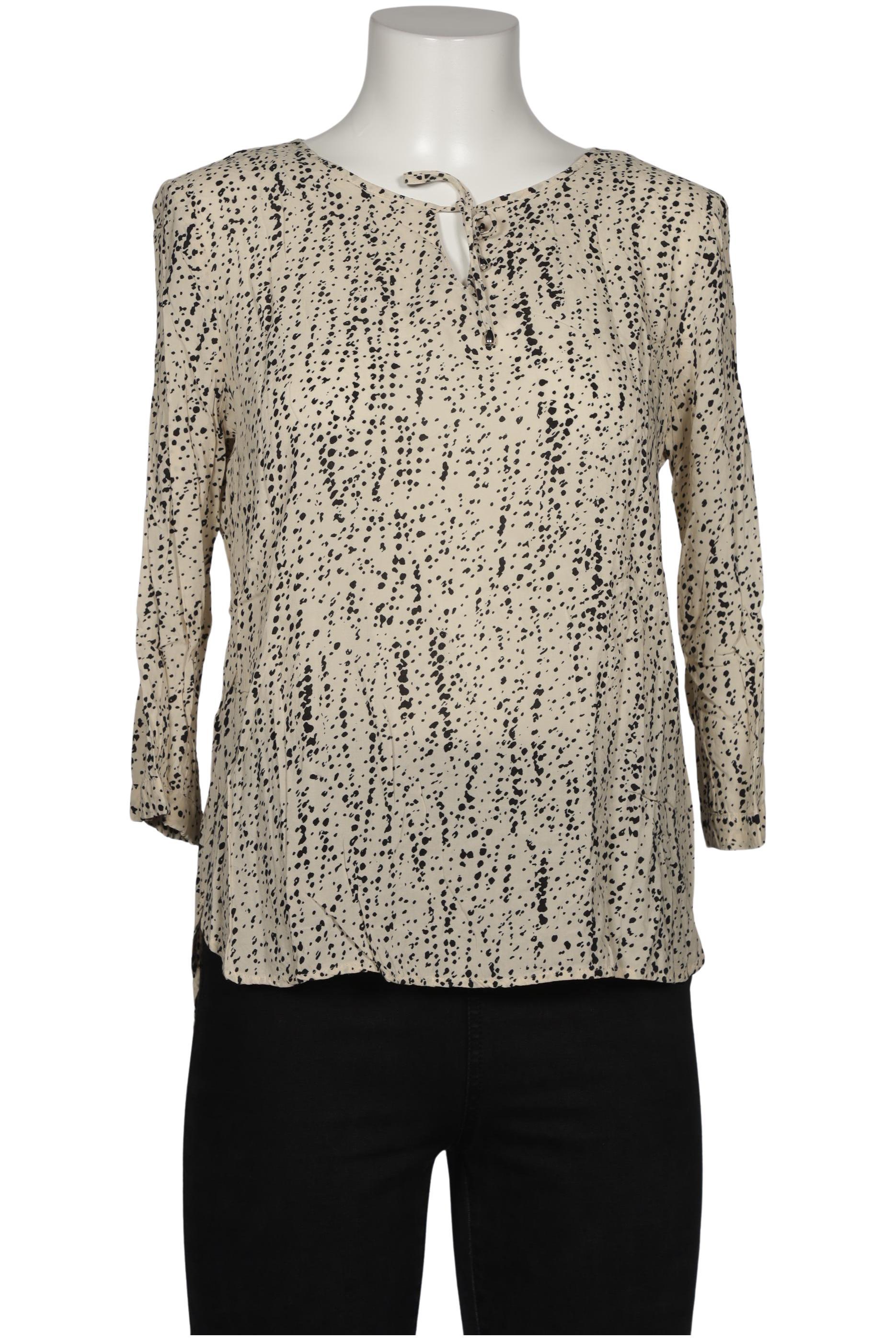 

Comma Damen Bluse, beige, Gr. 40