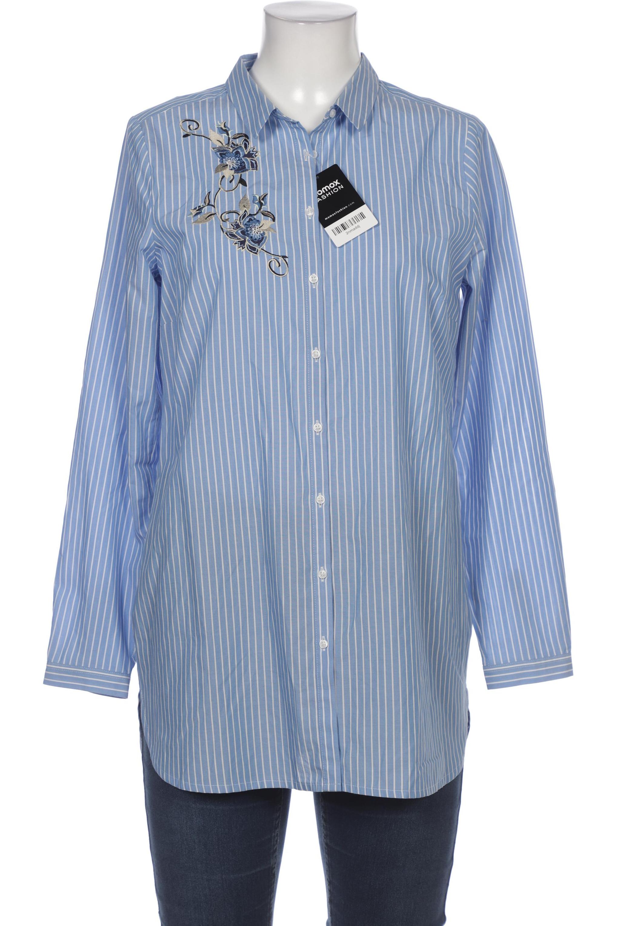 

Comma Damen Bluse, blau