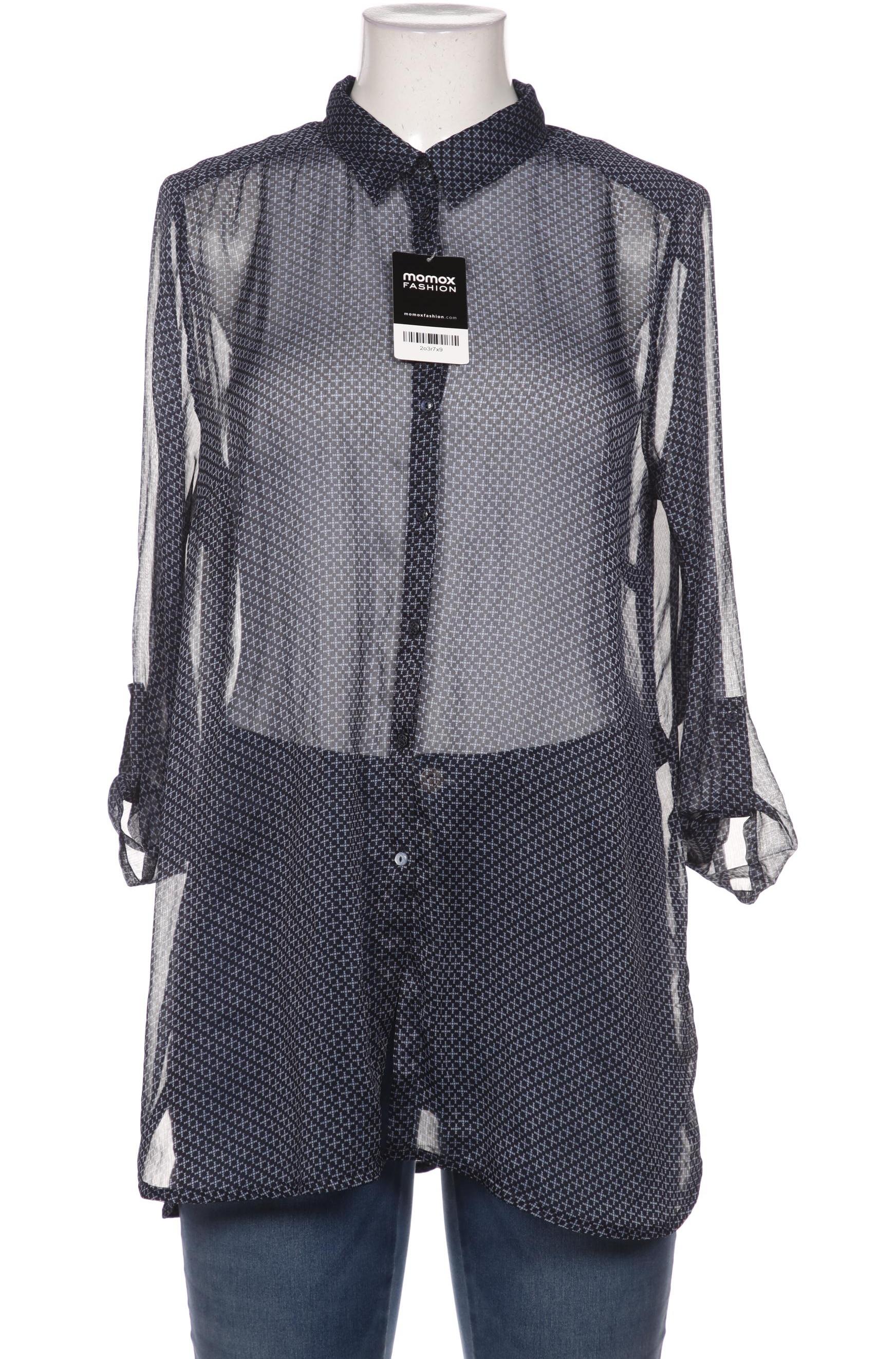 

Comma Damen Bluse, marineblau, Gr. 42