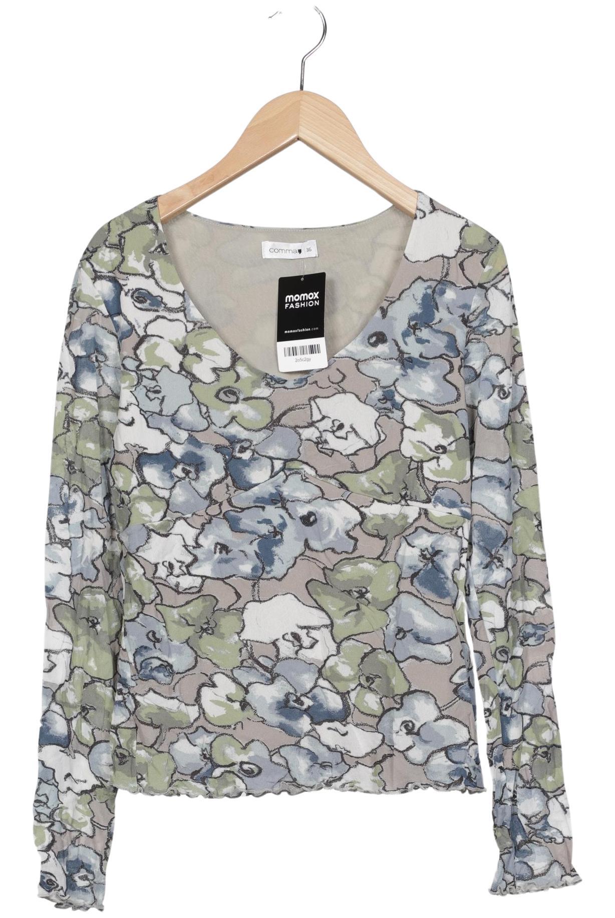 

Comma Damen Bluse, grün, Gr. 36