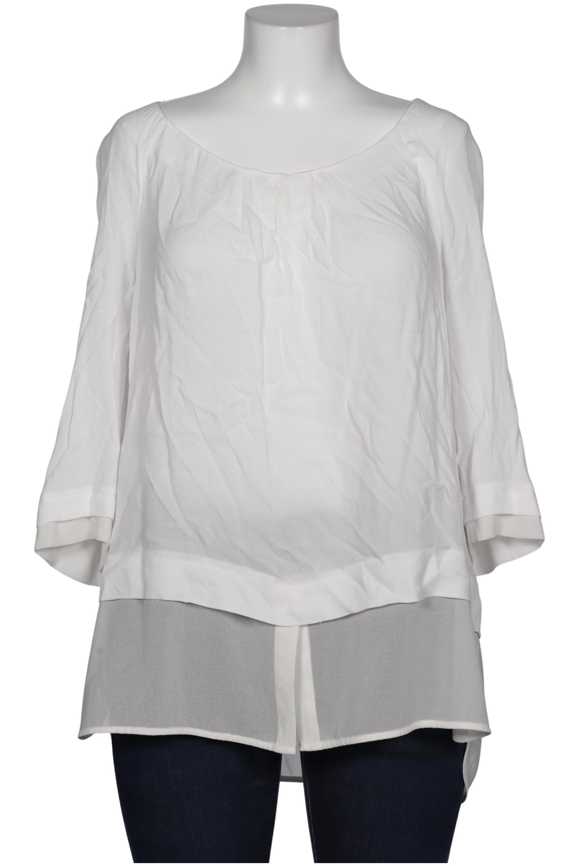 

Comma Damen Bluse, weiß, Gr. 44