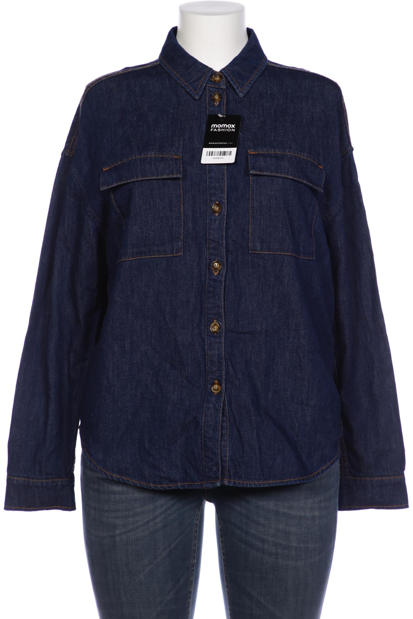 

Comma Damen Bluse, blau, Gr. 38