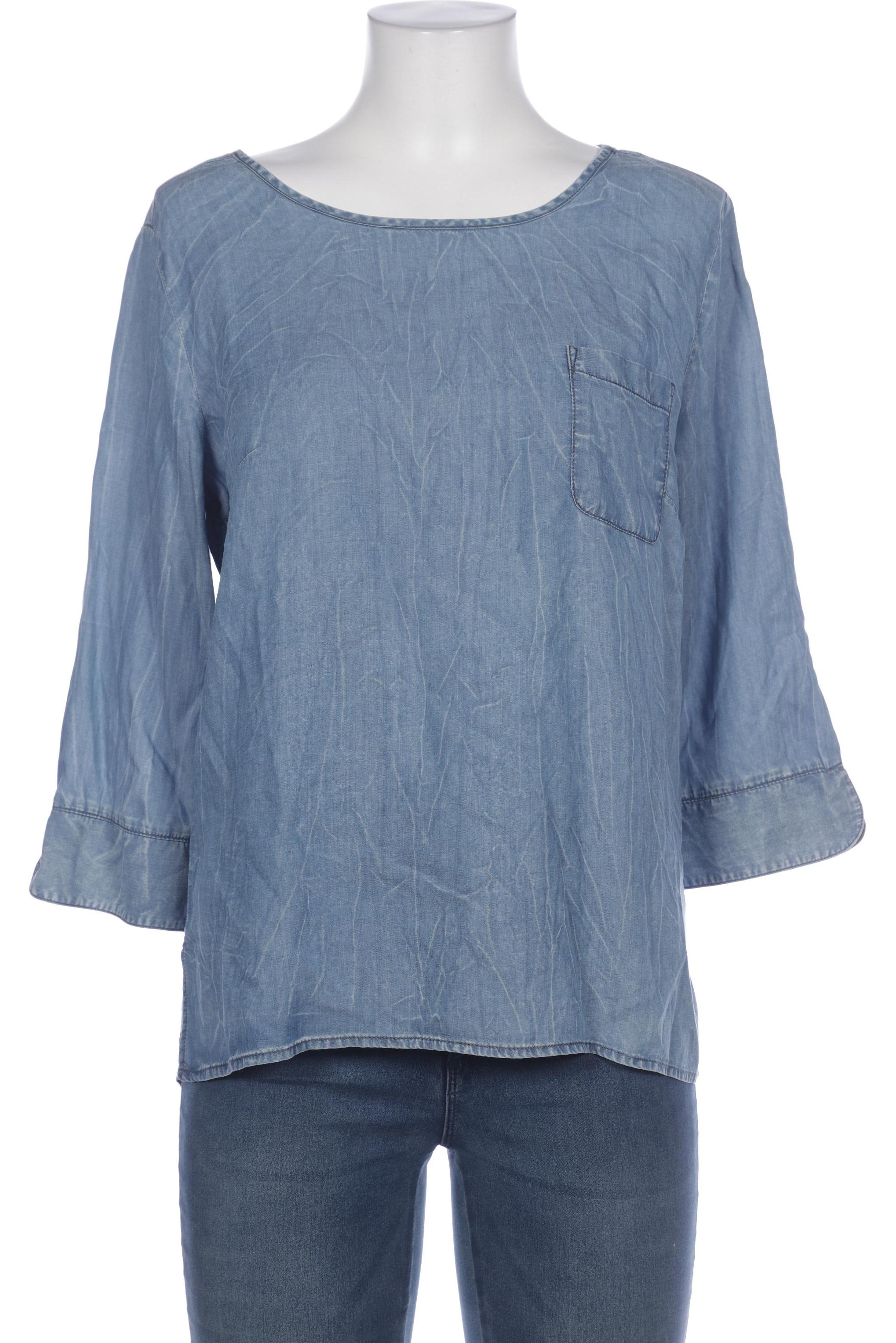 

Comma Damen Bluse, blau, Gr. 40