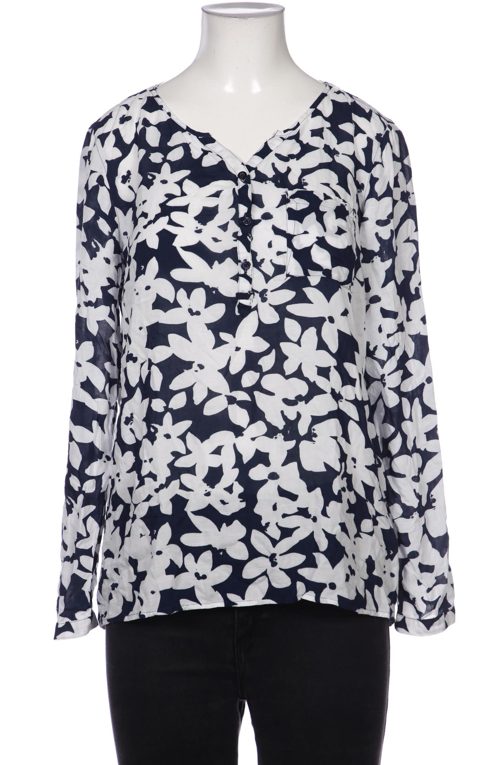

Comma Damen Bluse, marineblau