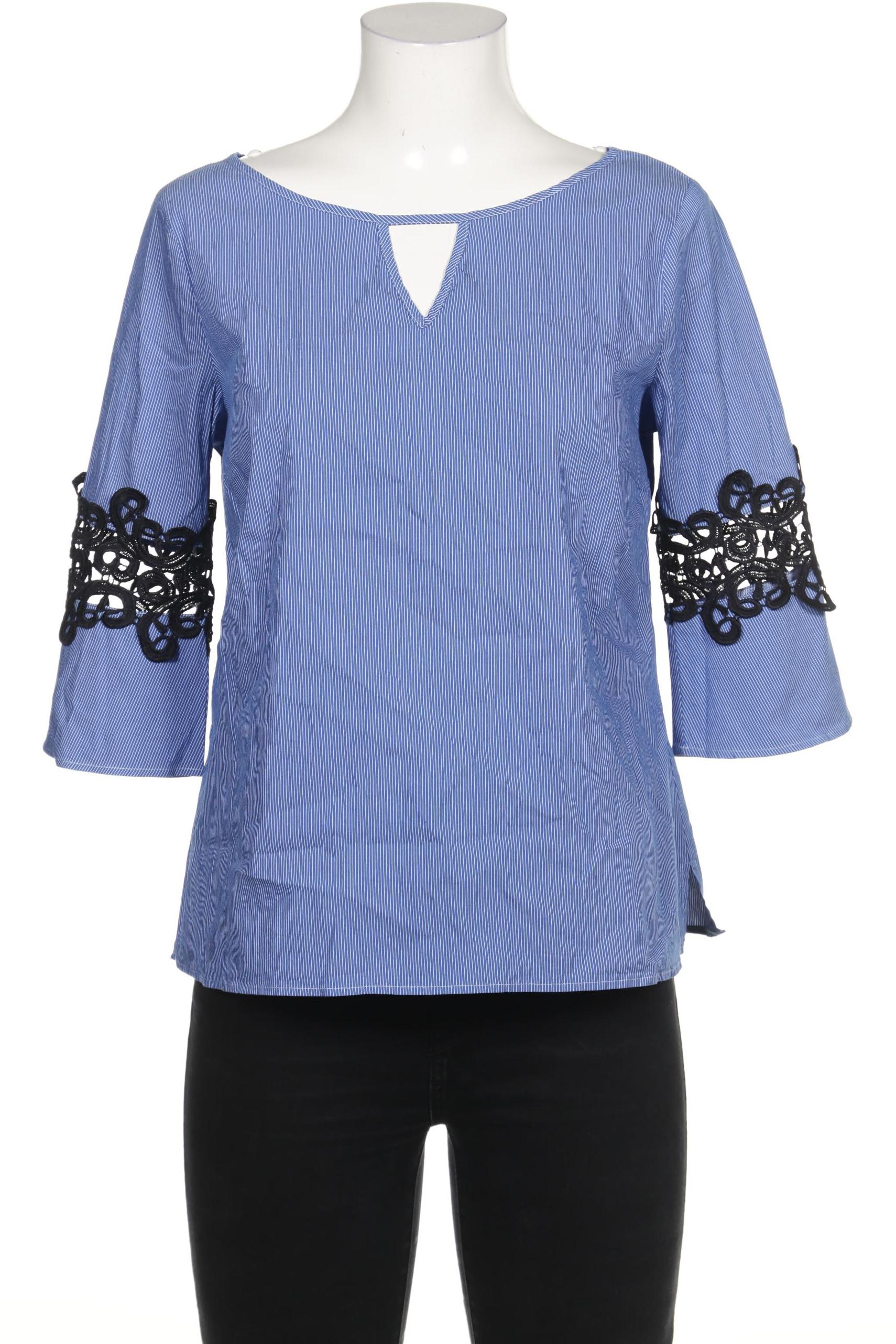 

Comma Damen Bluse, blau, Gr. 40