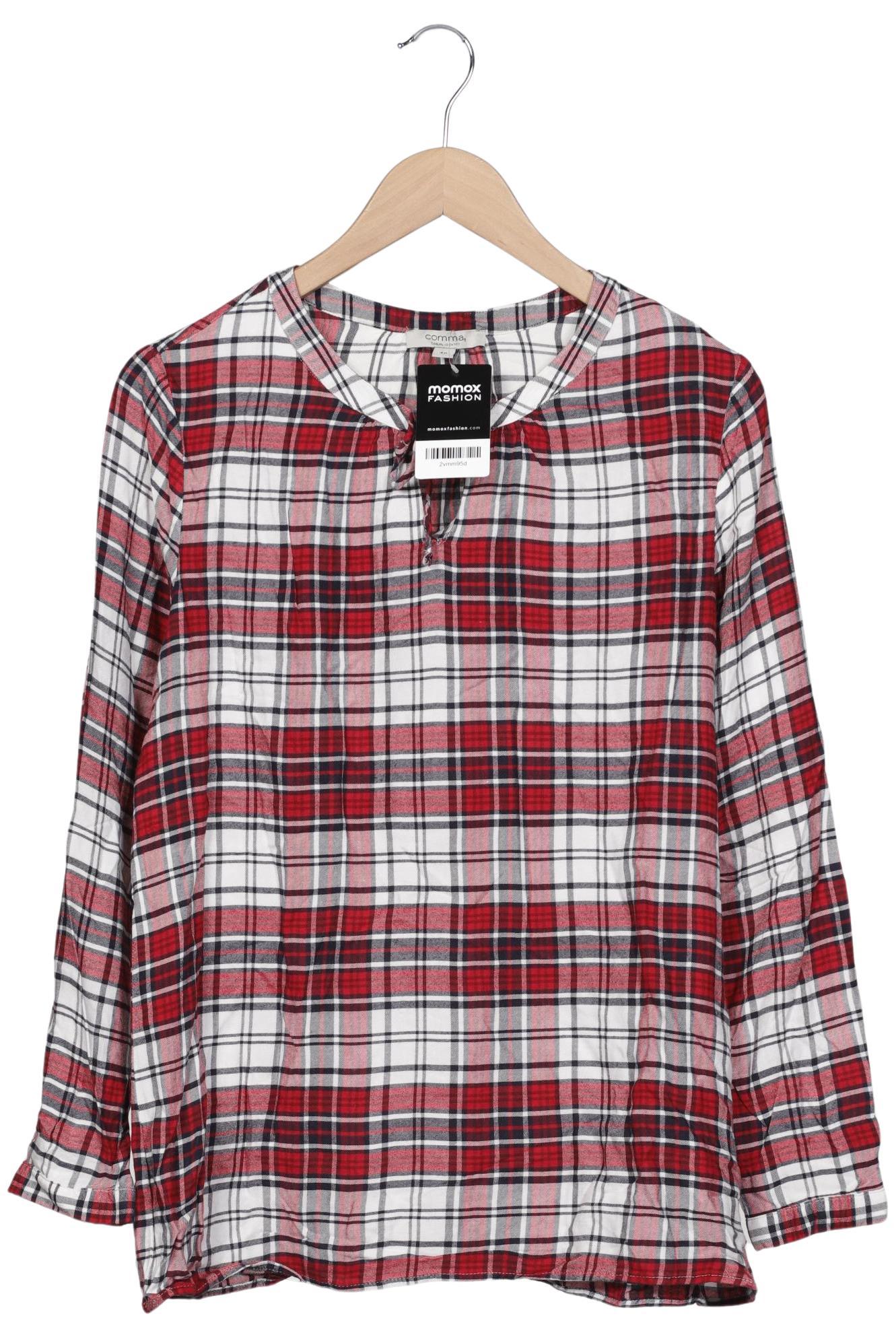 

Comma Damen Bluse, rot, Gr. 40