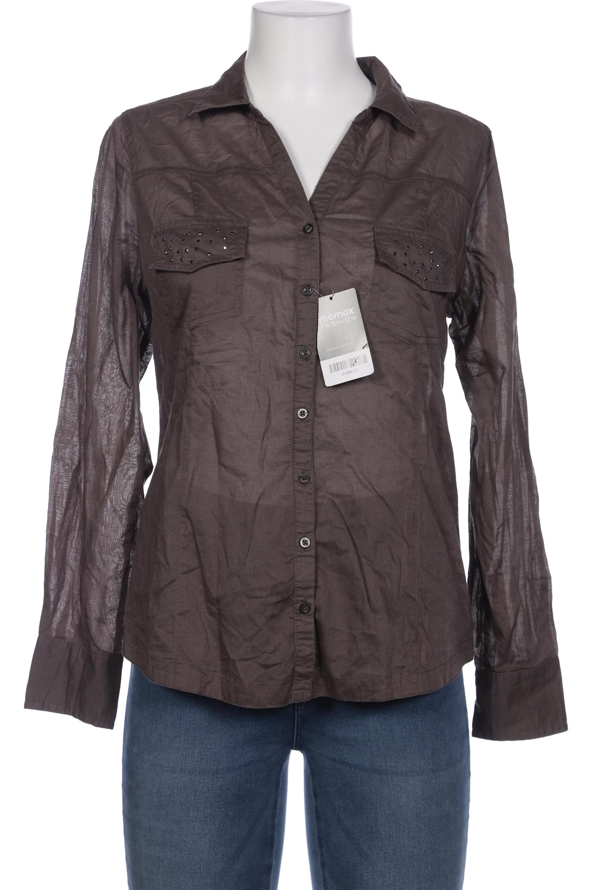 

Comma Damen Bluse, braun, Gr. 40