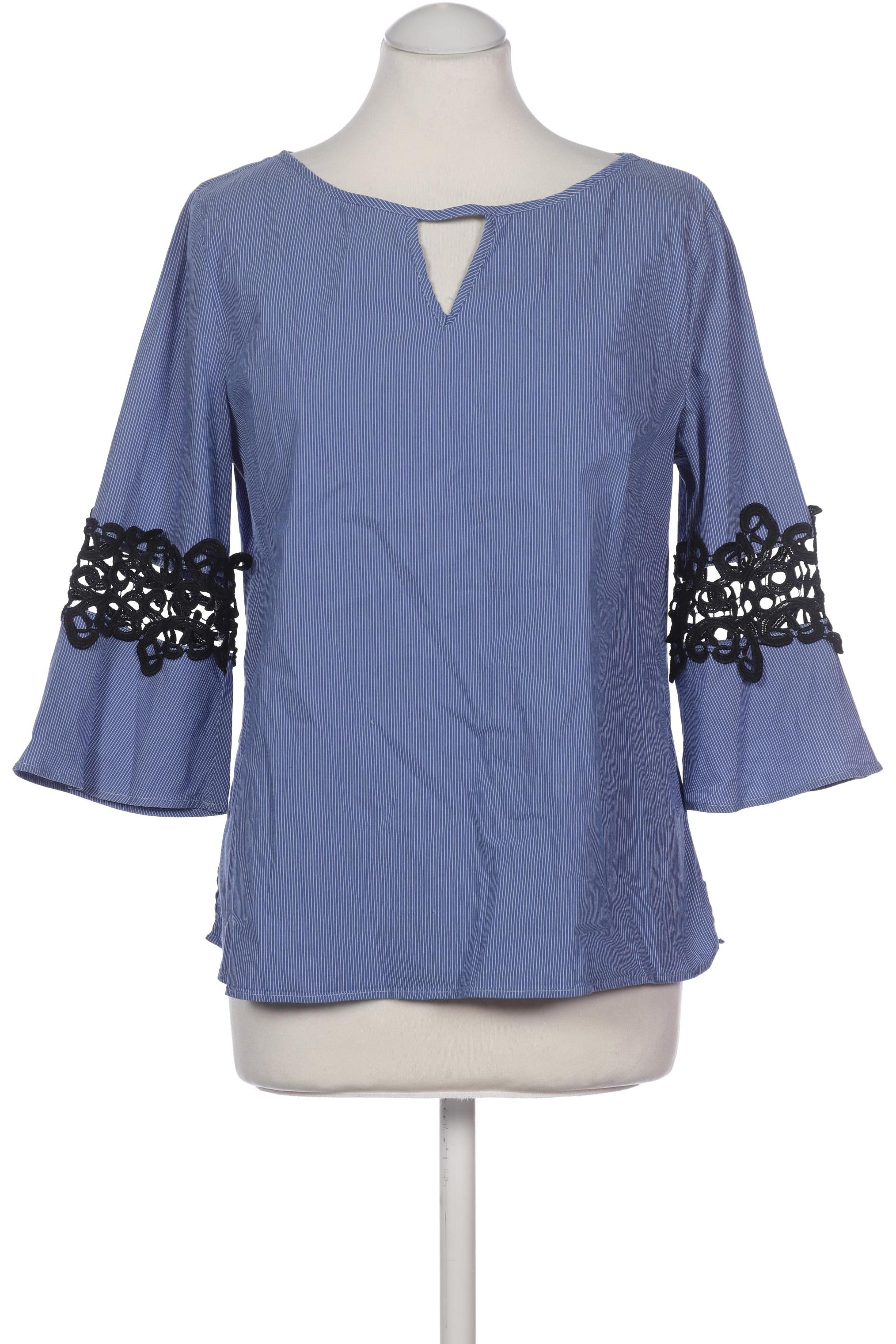 

Comma Damen Bluse, blau, Gr. 40