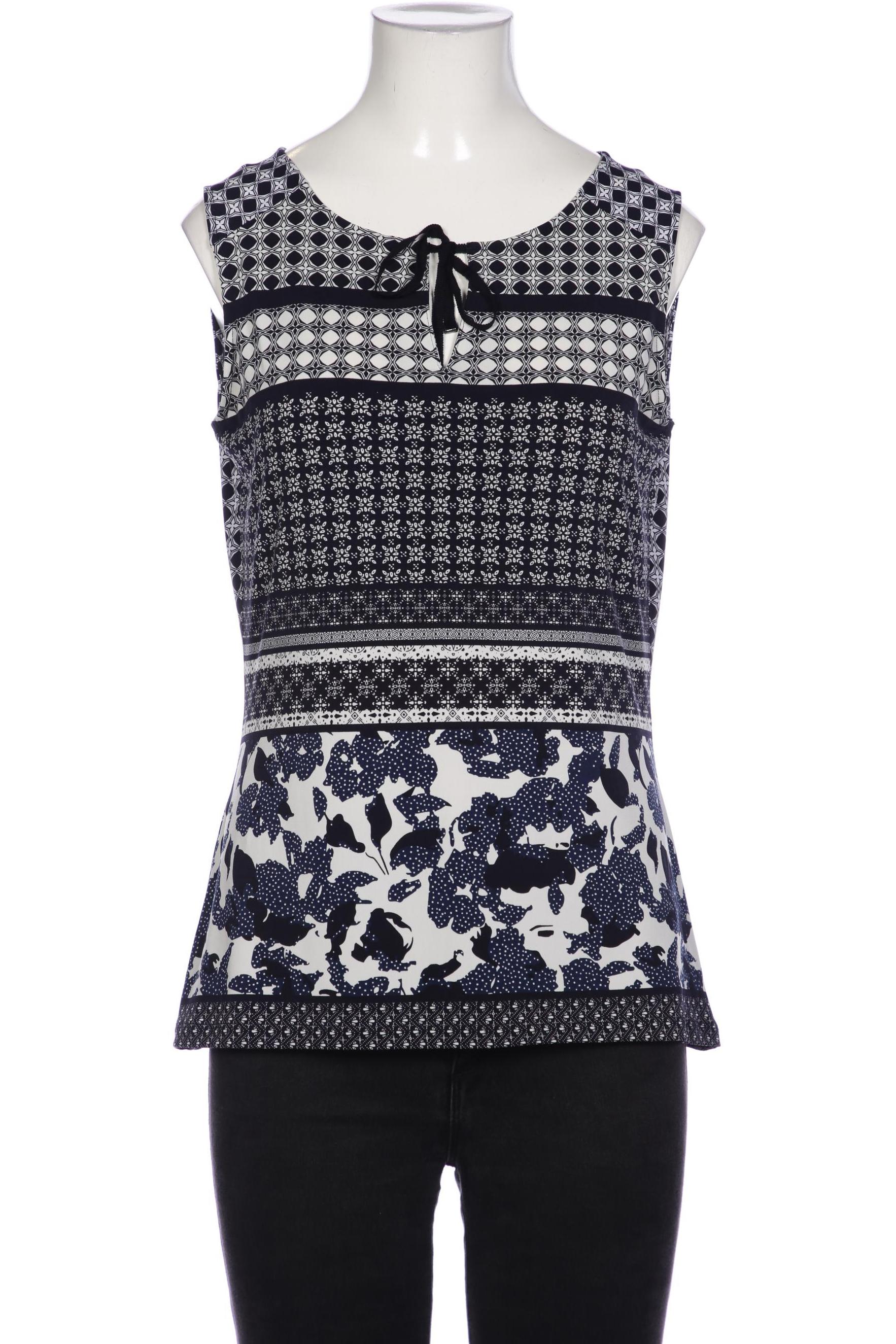

Comma Damen Bluse, marineblau