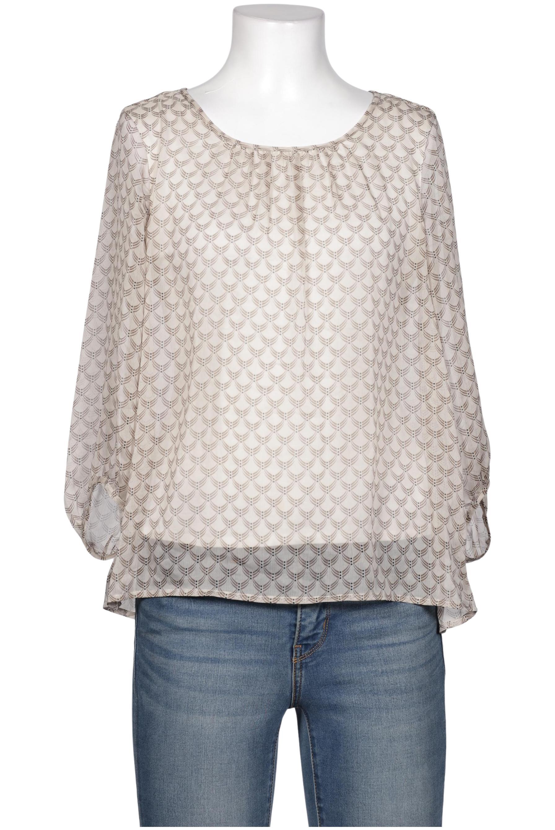 

Comma Damen Bluse, beige, Gr. 36
