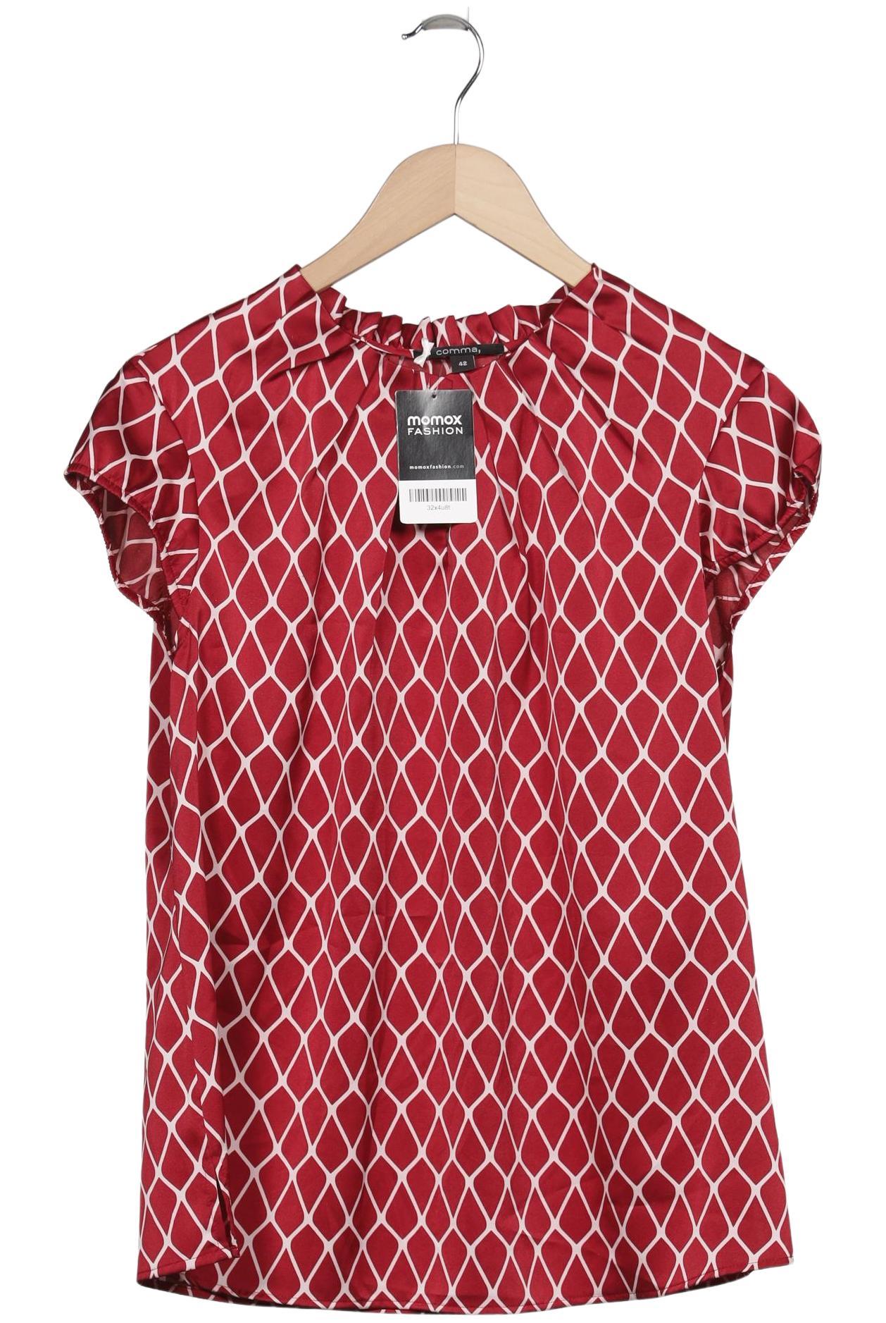 

Comma Damen Bluse, bordeaux, Gr. 42