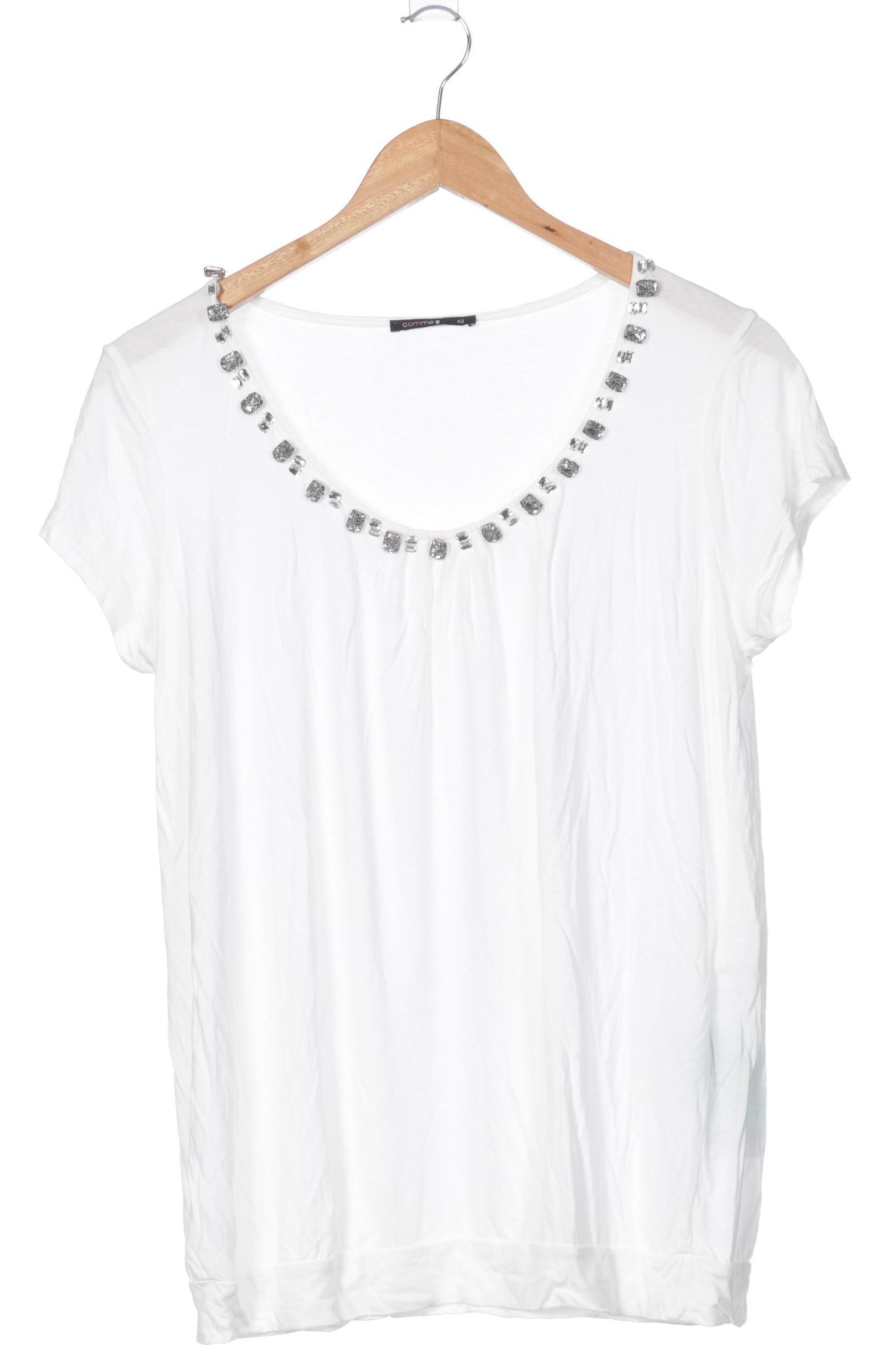 

Comma Damen Bluse, weiß, Gr. 42