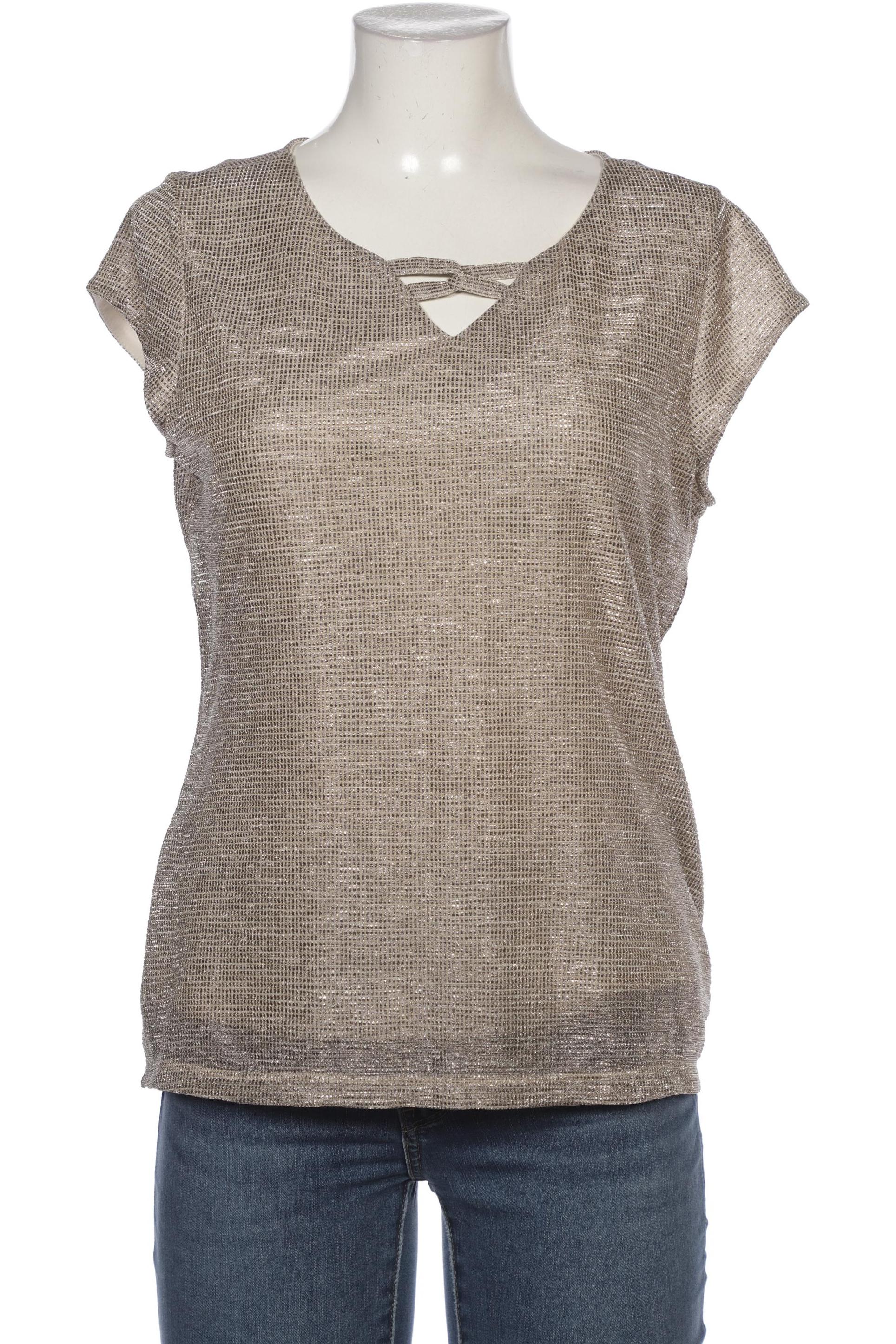 

Comma Damen Bluse, gold, Gr. 40