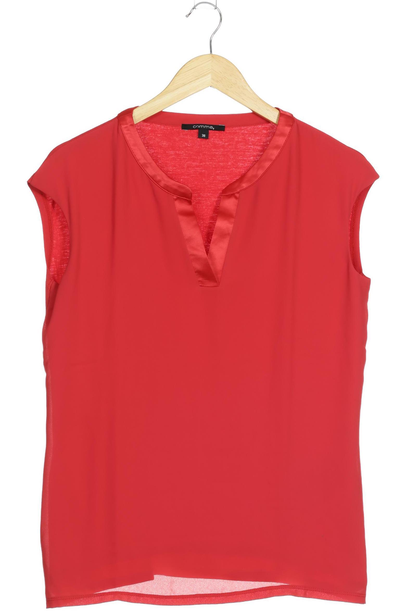 

Comma Damen Bluse, rot, Gr. 38