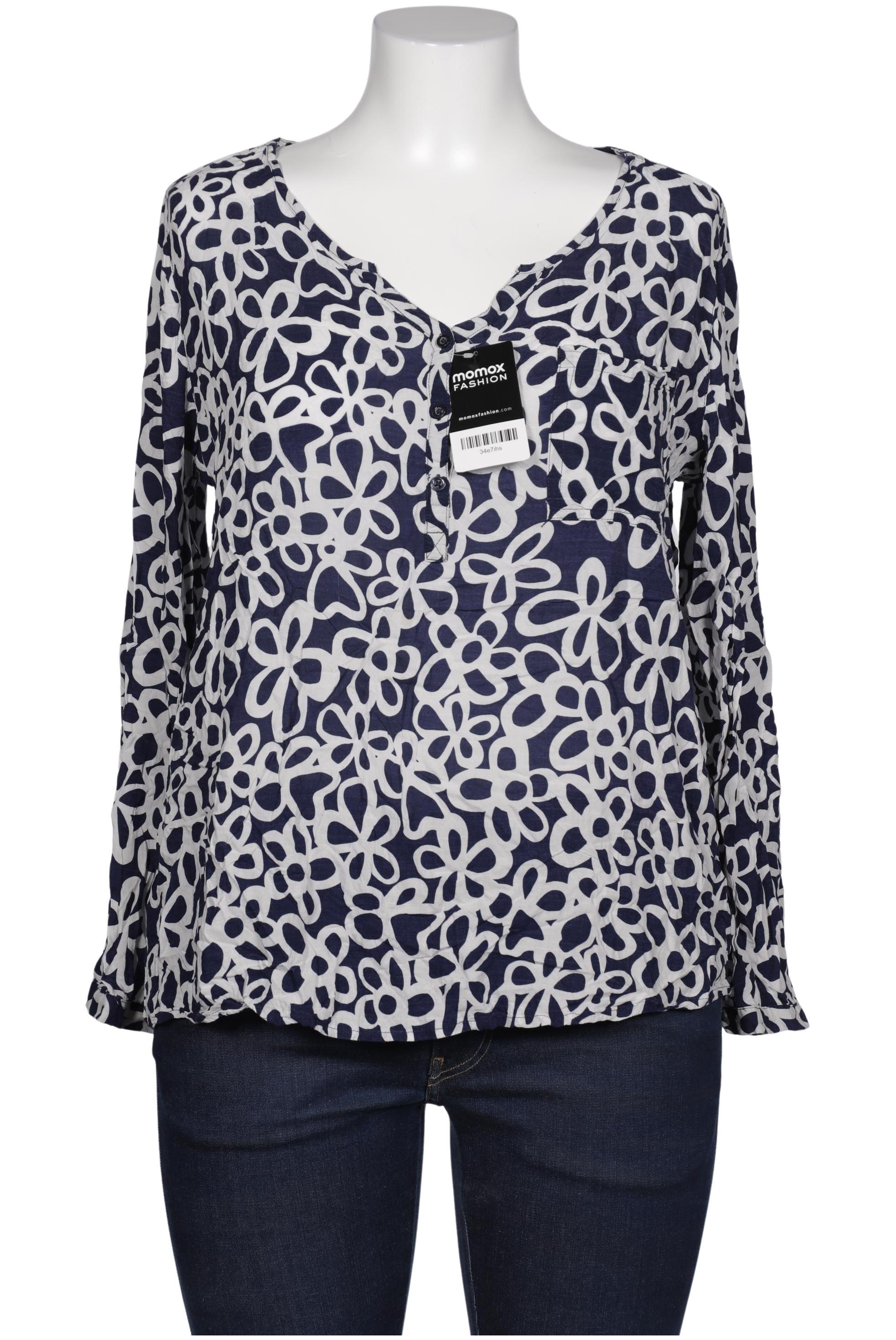 

Comma Damen Bluse, marineblau, Gr. 44