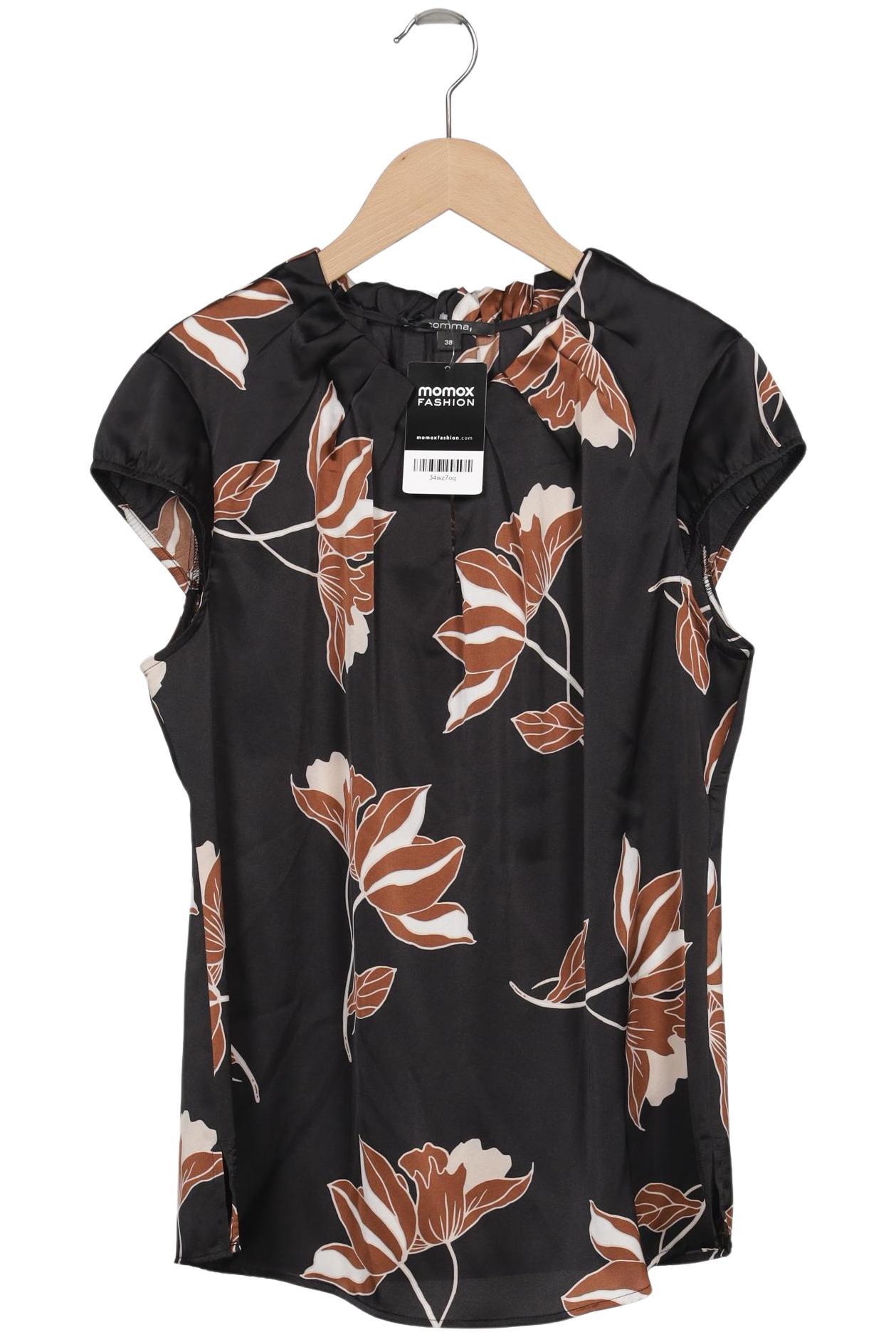 

Comma Damen Bluse, schwarz, Gr. 38