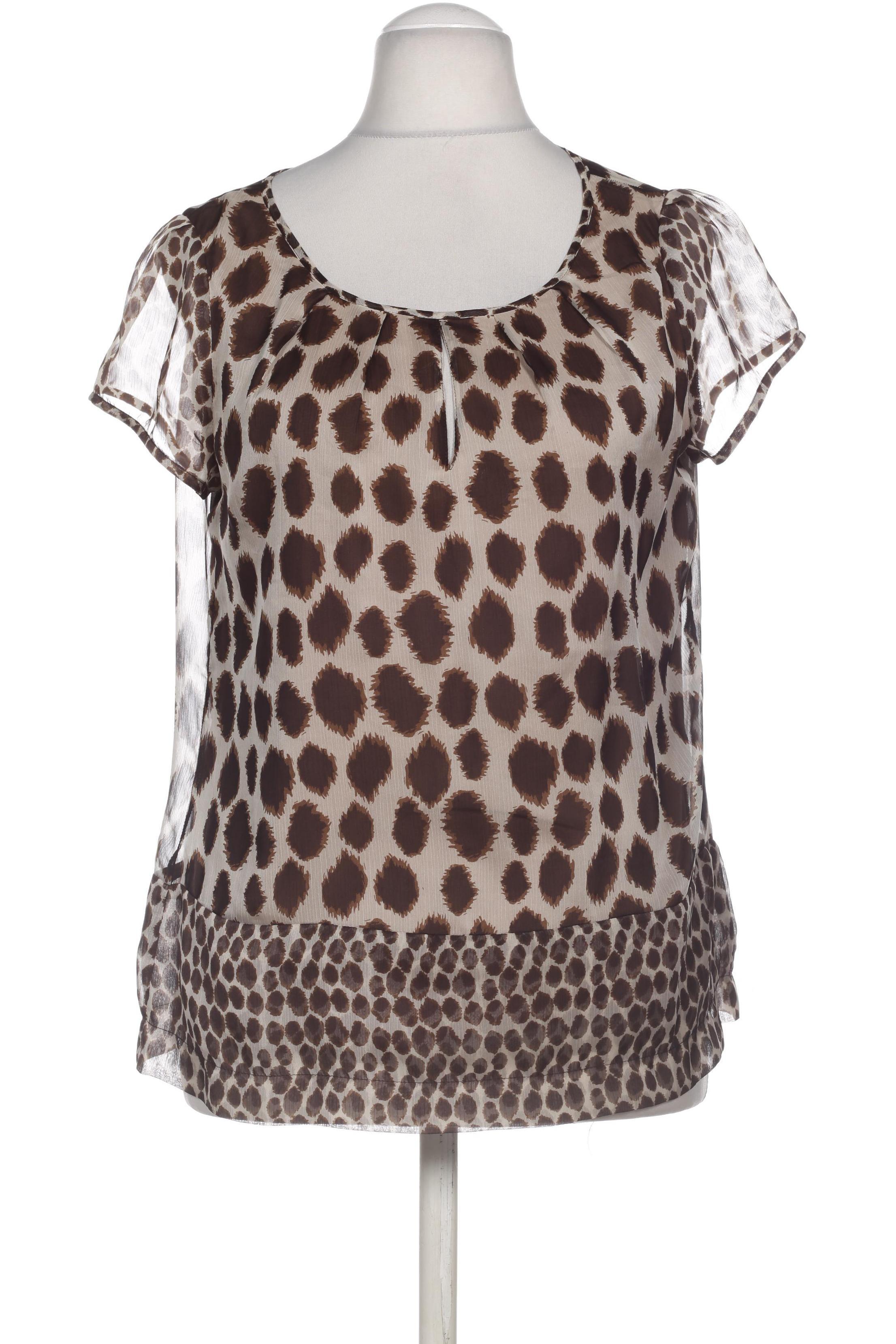 

Comma Damen Bluse, beige, Gr. 38