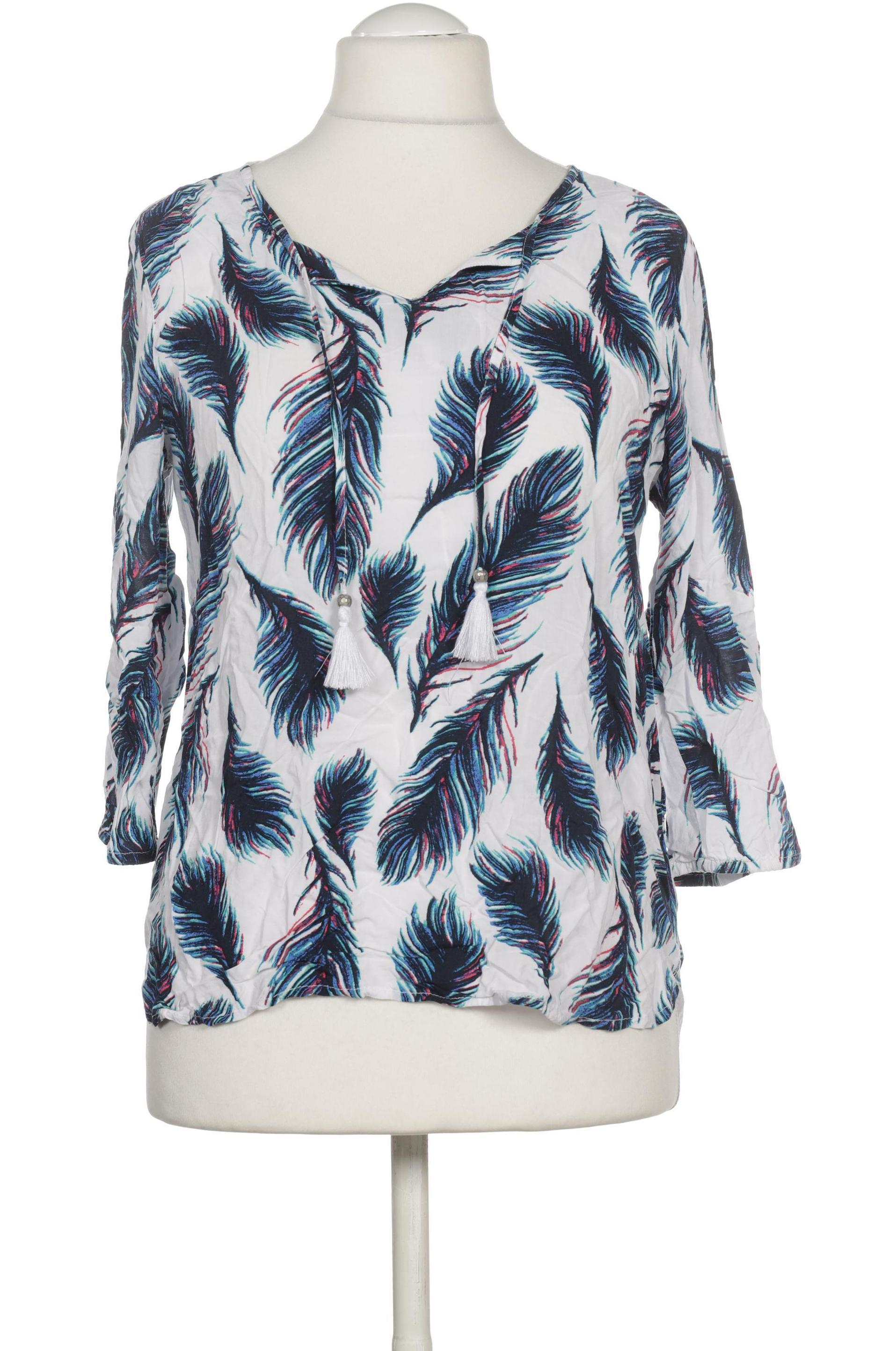 

Comma Damen Bluse, blau, Gr. 40