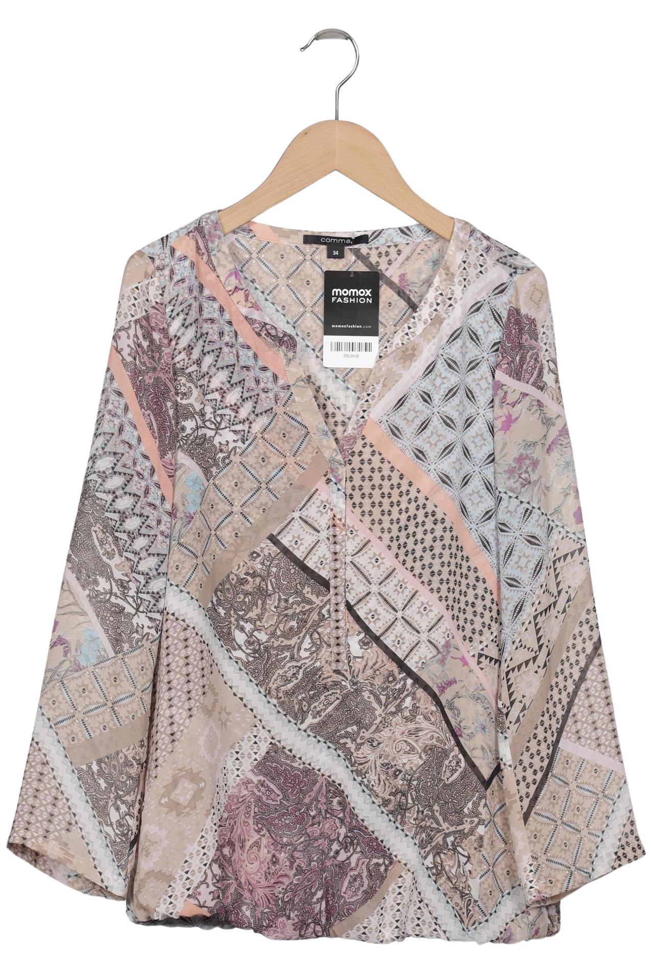 

Comma Damen Bluse, mehrfarbig, Gr. 34