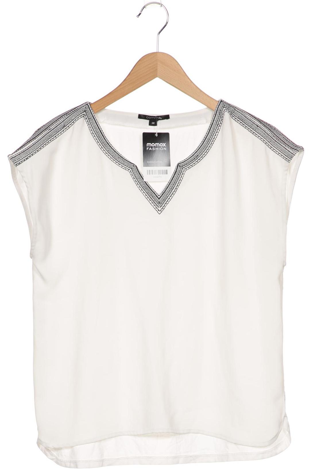 

Comma Damen Bluse, weiß