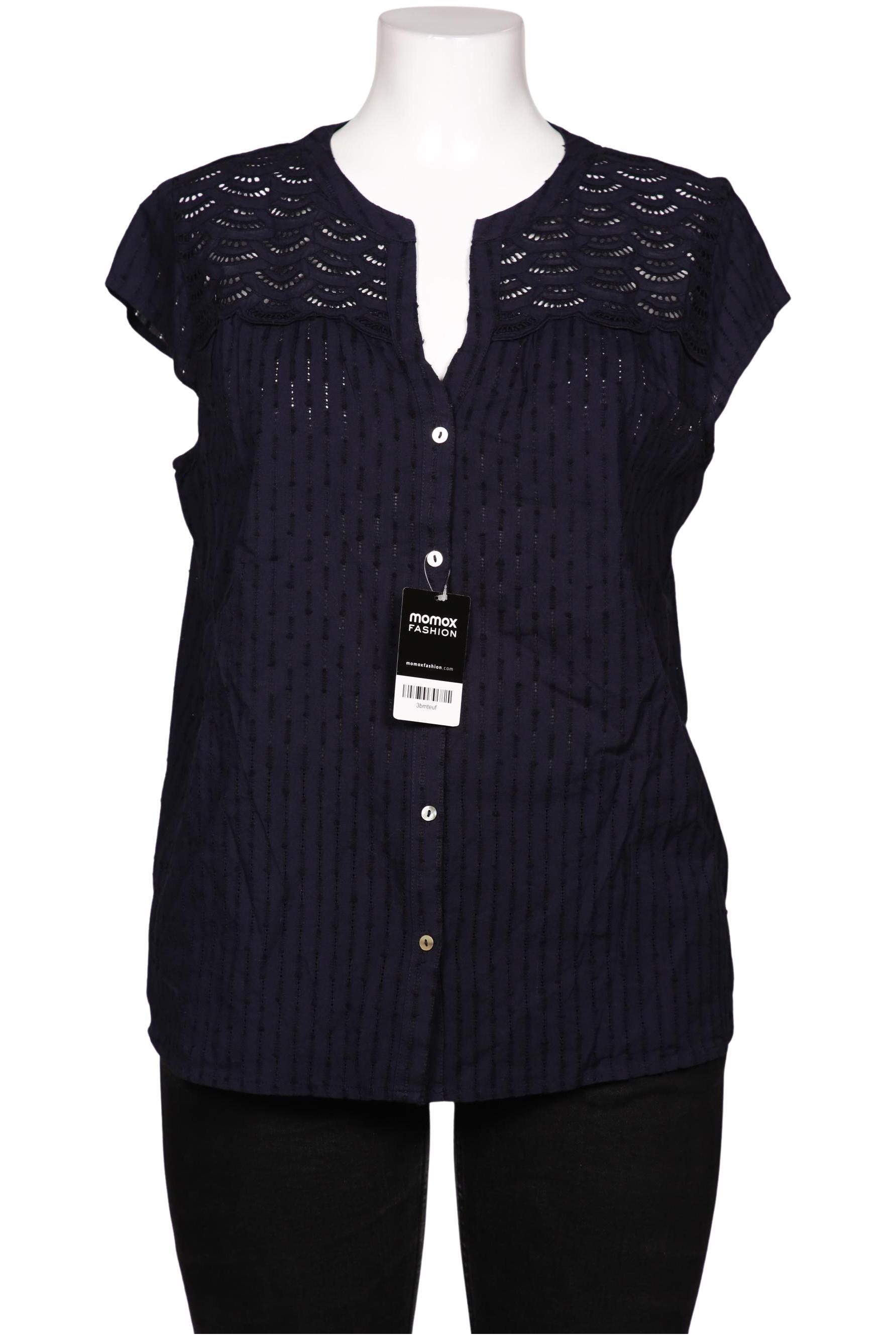 

Comma Damen Bluse, marineblau, Gr. 46